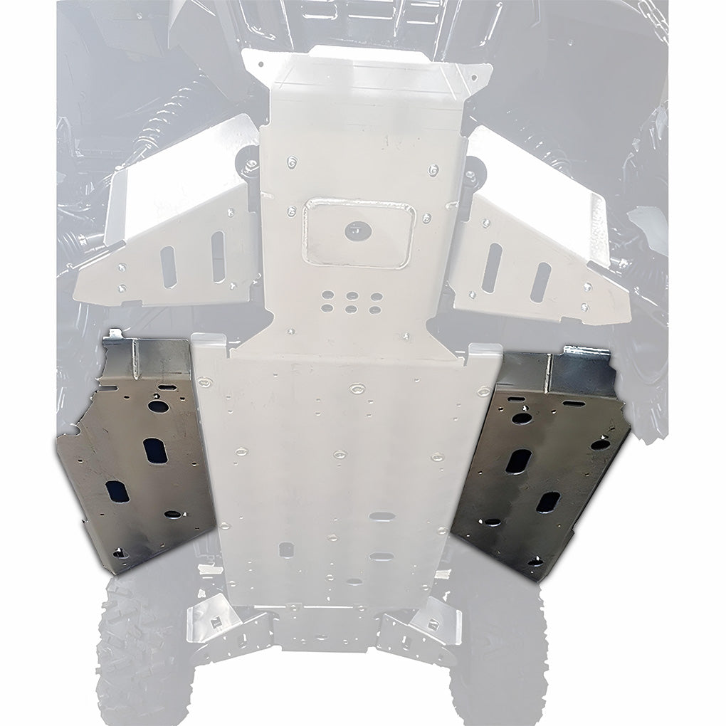 Honda Pioneer 1000-5 Ricochet Rock Slider Skid Plate Set