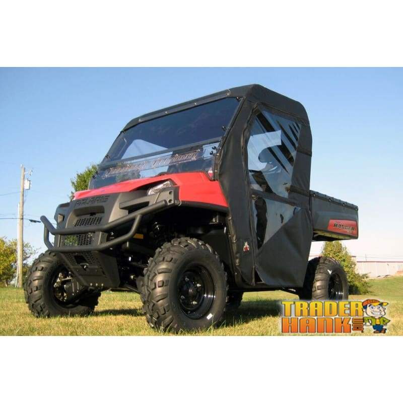 2009-2014 Polaris Ranger Full Size 700/800 Full Cab with Aero-Vent Lexan Windshield | UTV ACCESSORIES - Free Shipping