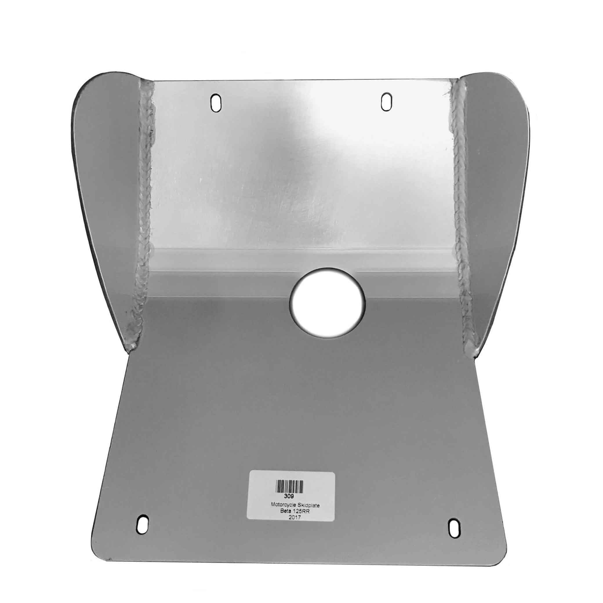 Beta 125 RR-S (4-stroke) Ricochet Aluminum Skid Plate