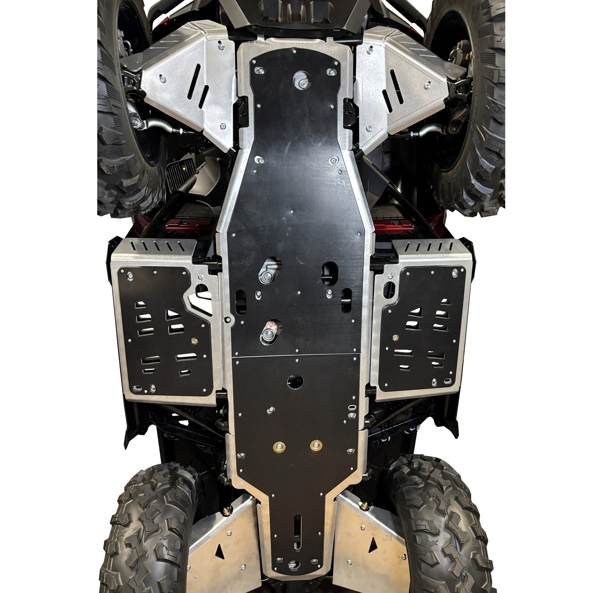Can-Am Outlander 850 Max Ricochet 8-Piece Complete Aluminum Skid Plate Set