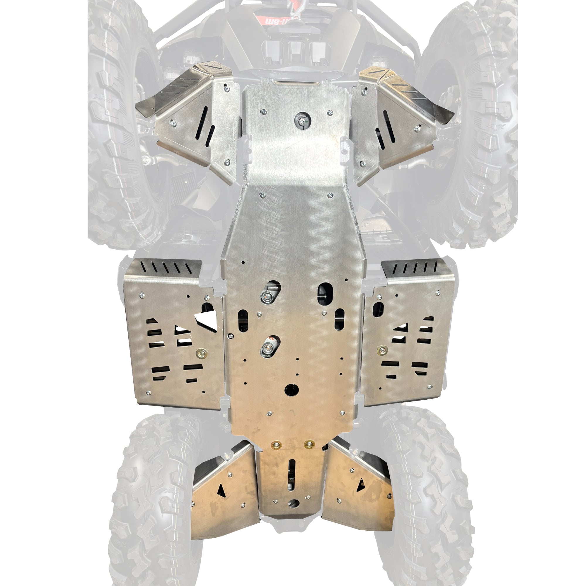 2012-2024 Can-Am Outlander 850/DPS/XTP Ricochet Complete Skid Plate Set