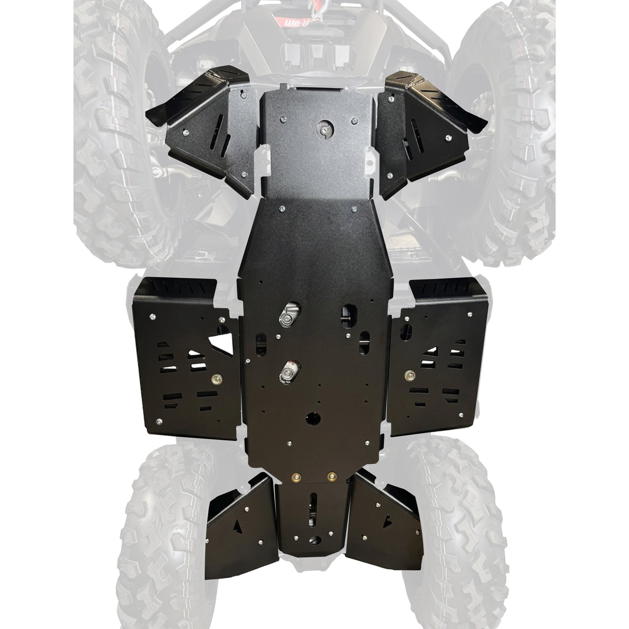 2012-2024 Can-Am Outlander 850/DPS/XTP Ricochet Complete Skid Plate Set