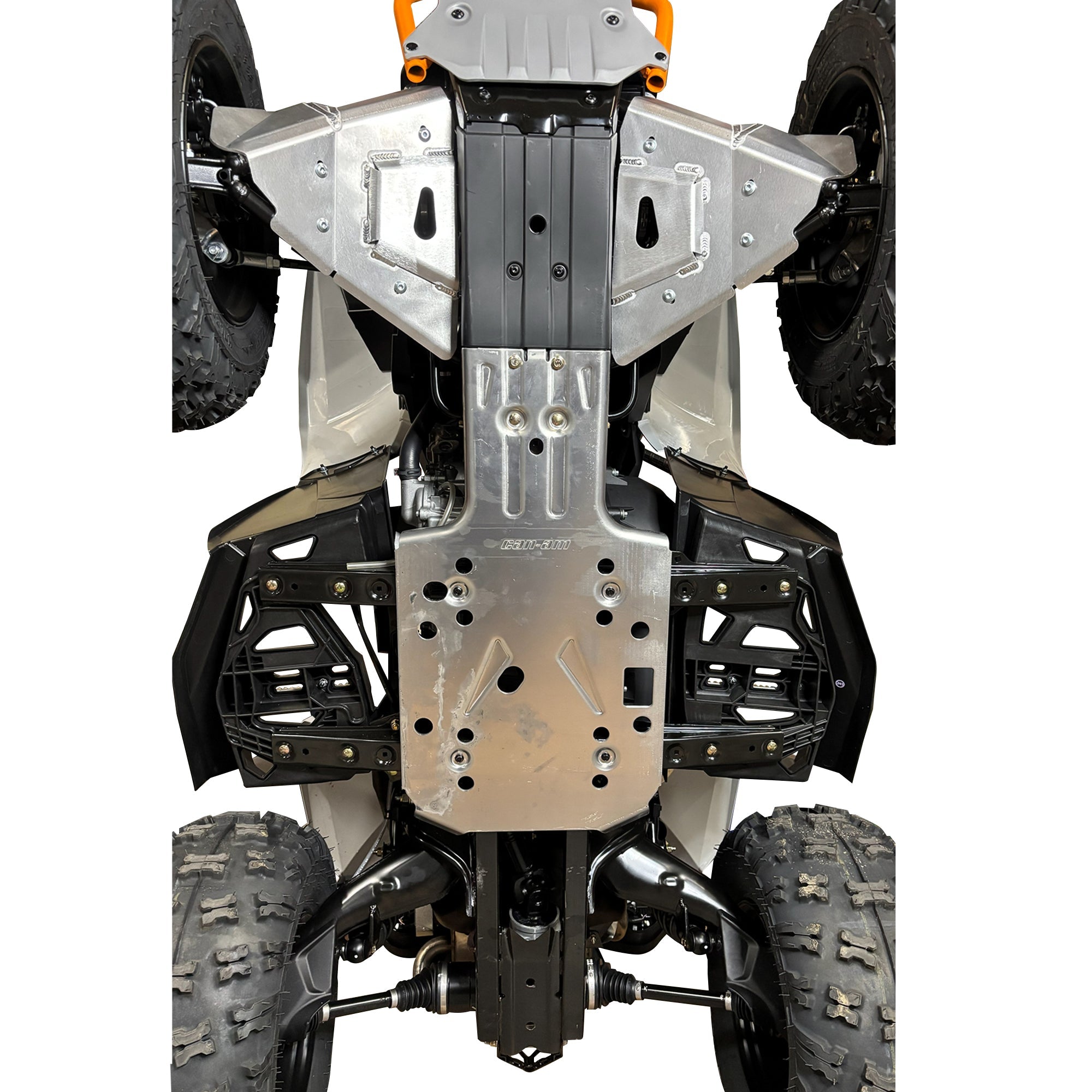 Can-Am Renegade 500 Ricochet 8-Piece Complete Aluminum Skid Plate Set