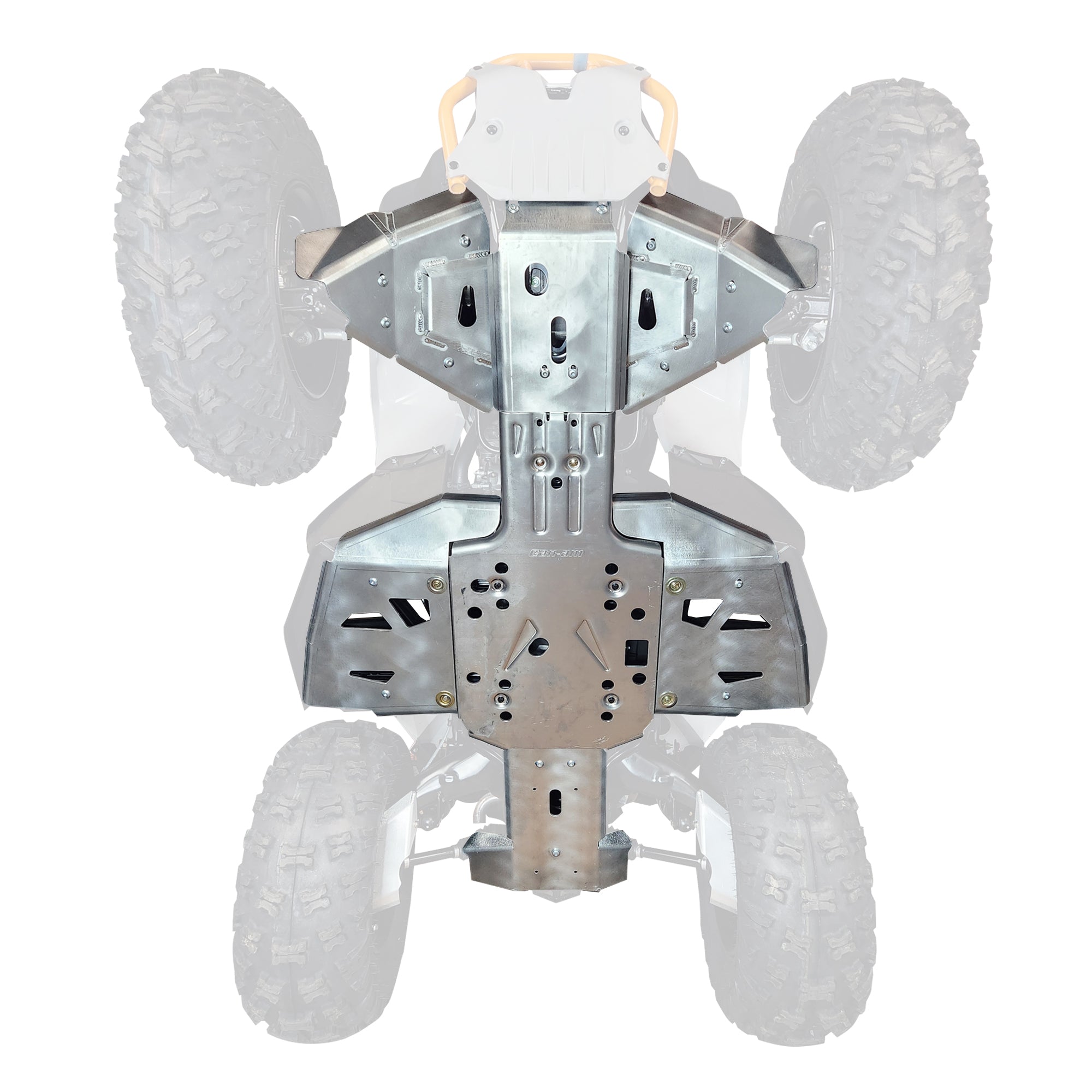 Can-Am Renegade 1000 X-XC Ricochet 8-Piece Complete Aluminum Skid Plate Set