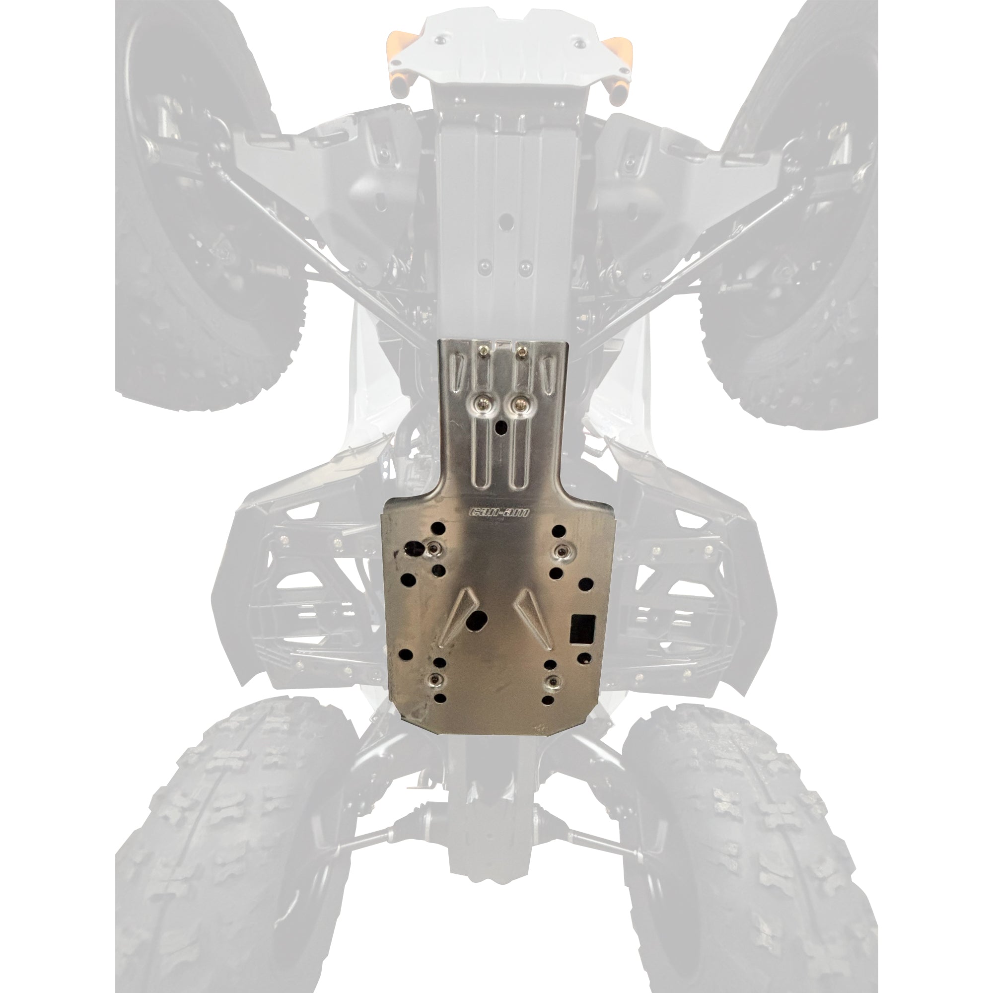 Can-Am Renegade 500 Ricochet 8-Piece Complete Aluminum Skid Plate Set