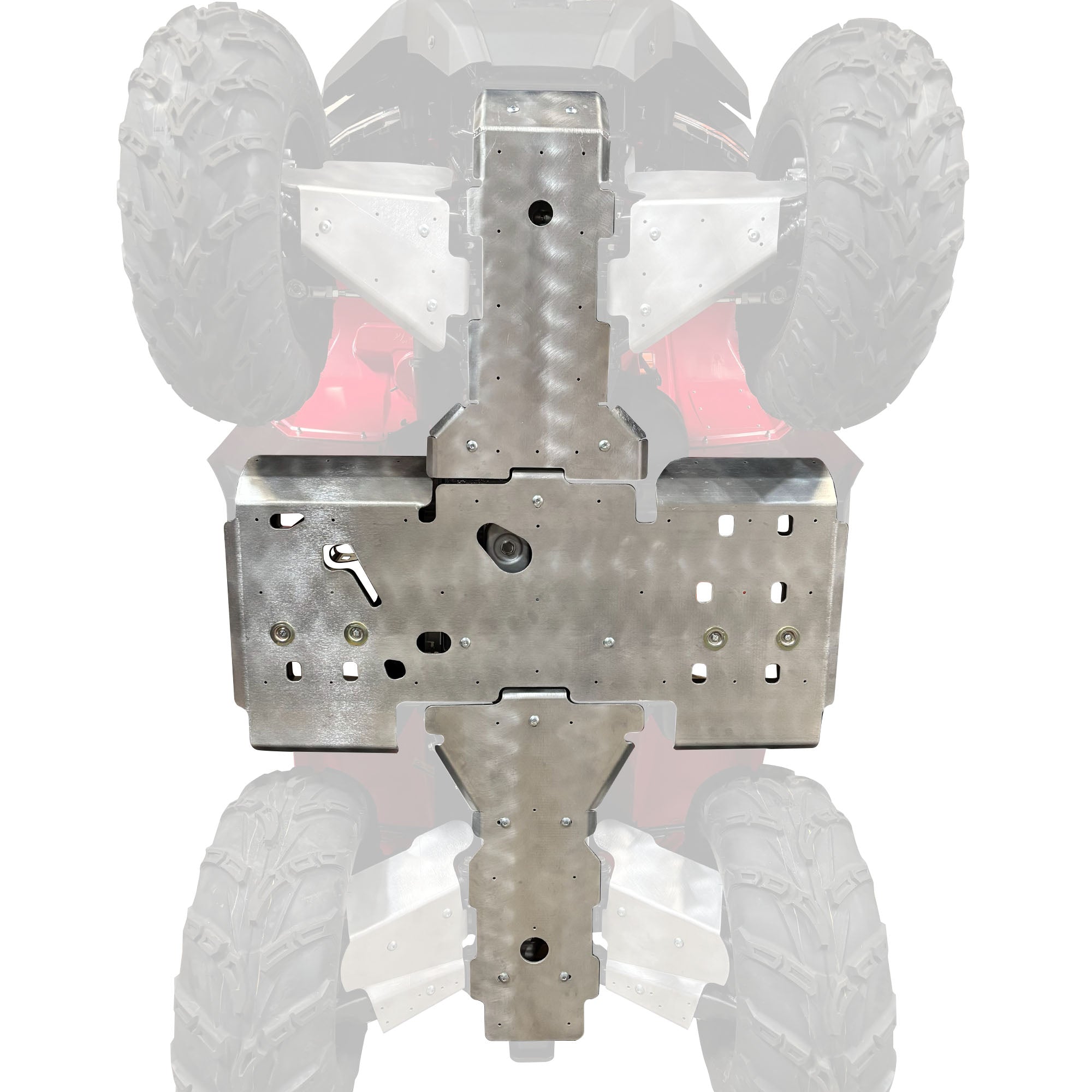 Kawasaki Brute Force 450 4x4 Ricochet Full Frame Skid Plate Set