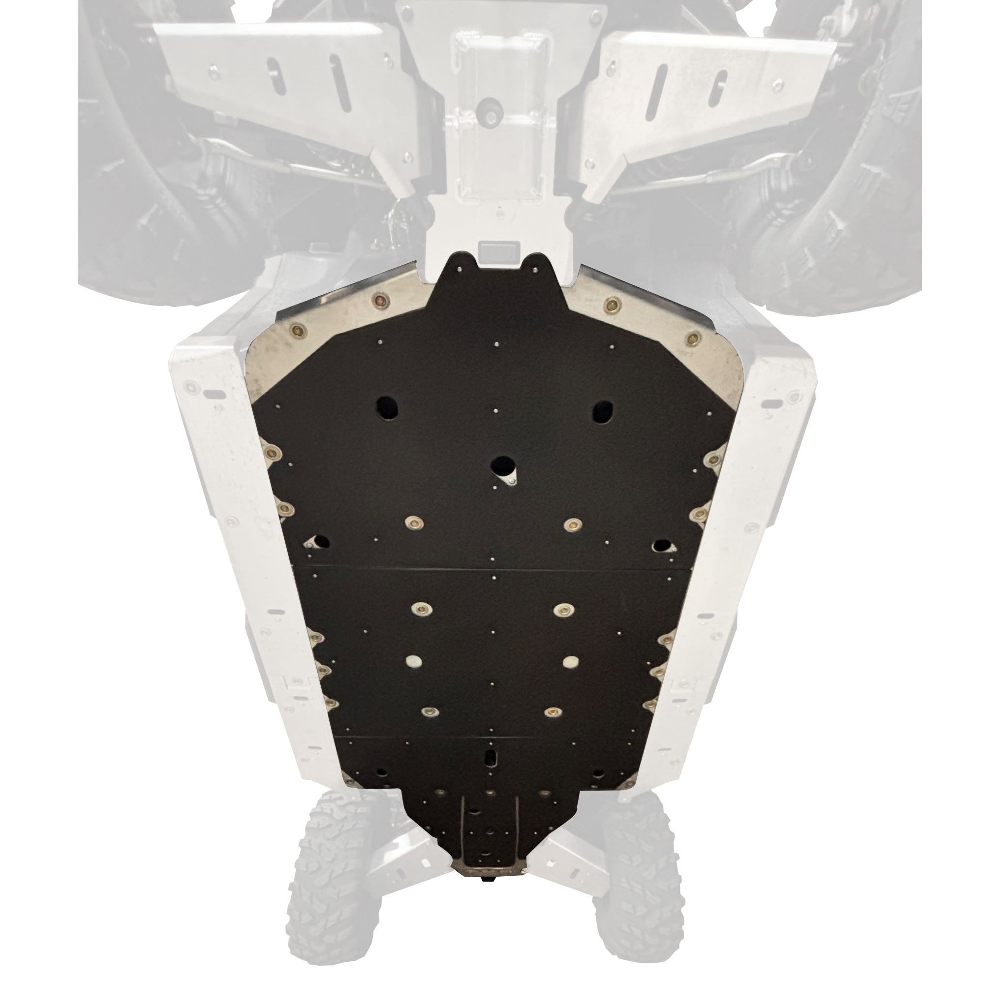 Polaris Ranger Crew Diesel Ricochet 5-Piece Full Frame Skid Plate Set
