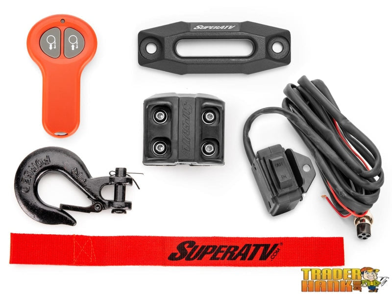 2500 lb. UTV/ATV Winch (With Wireless Remote & Synthetic Rope) | Free shipping