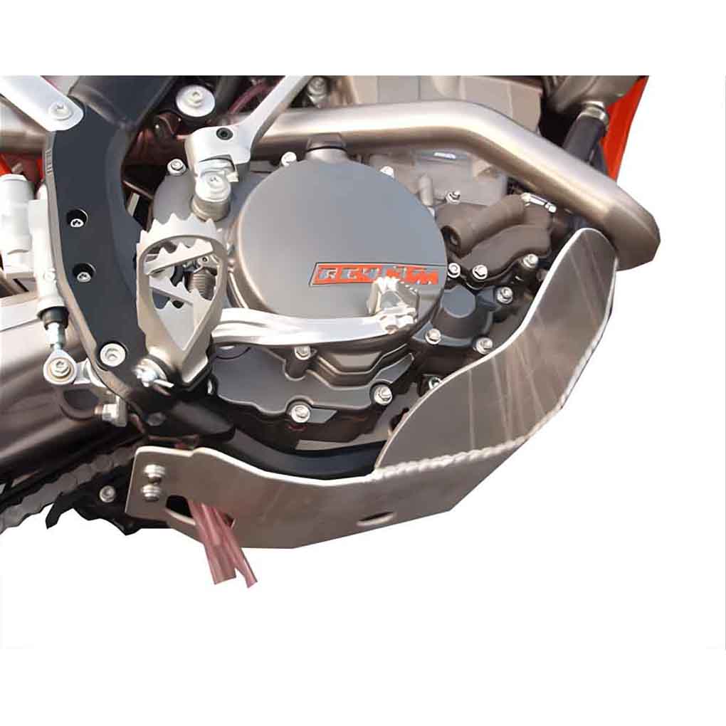 KTM 250 XCF-W Ricochet Aluminum Skid Plate