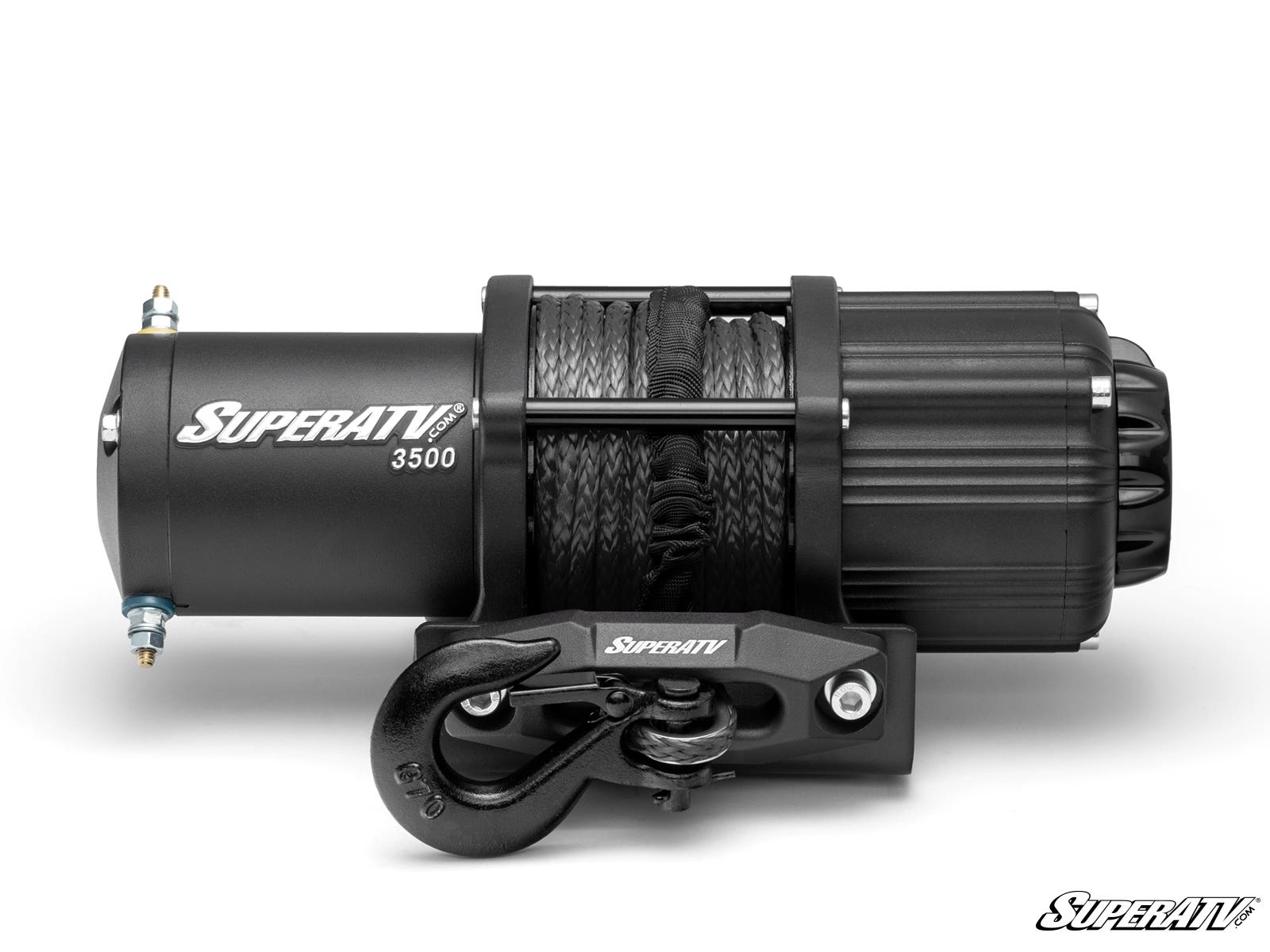 3500 Lb. Black Ops UTV/ATV Synthetic Rope Winch