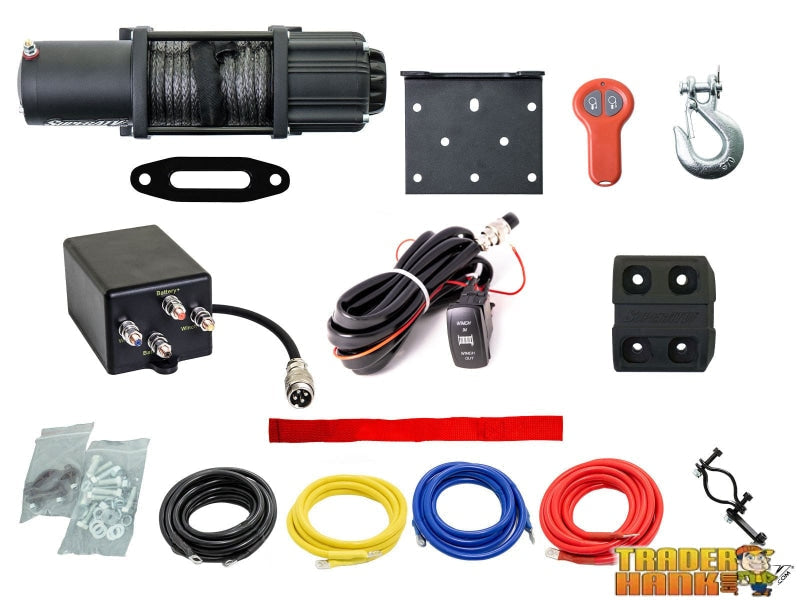 4500 Lb. Black Ops UTV/ATV Synthetic Rope Winch | Free shipping