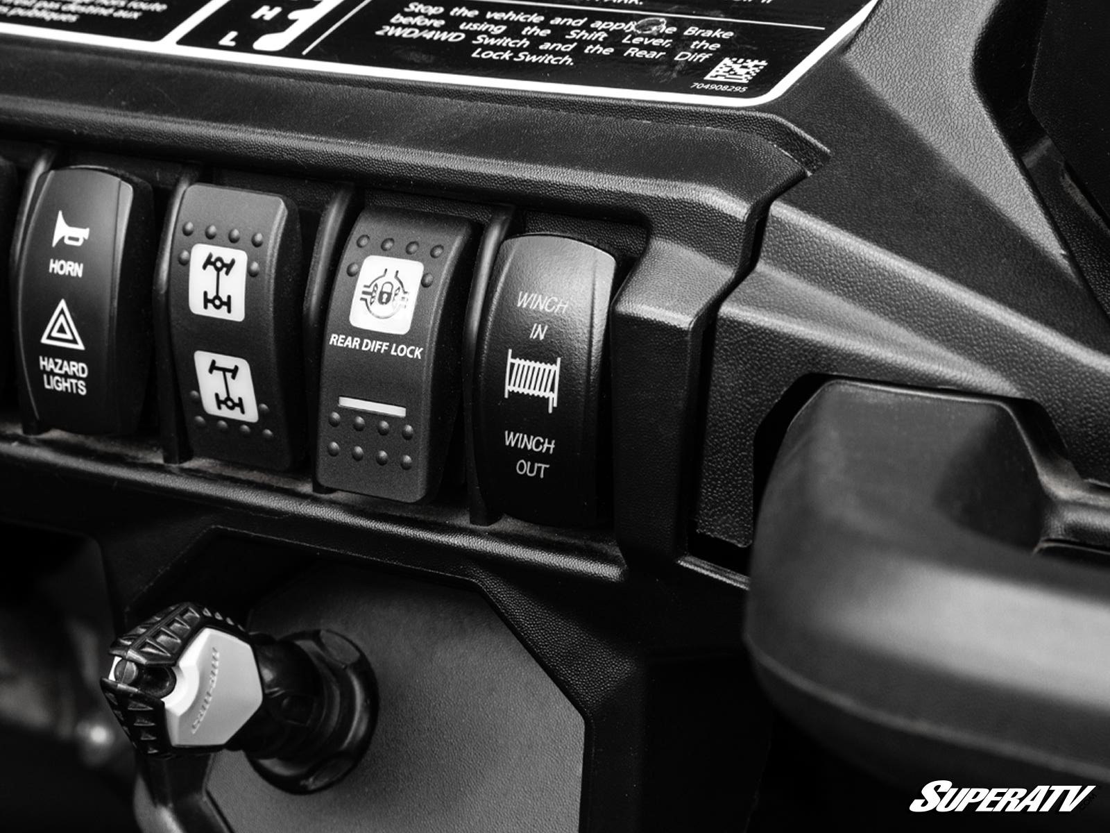 4500 Lb. UTV/ATV Winch (With Wireless Remote & Synthetic Rope)