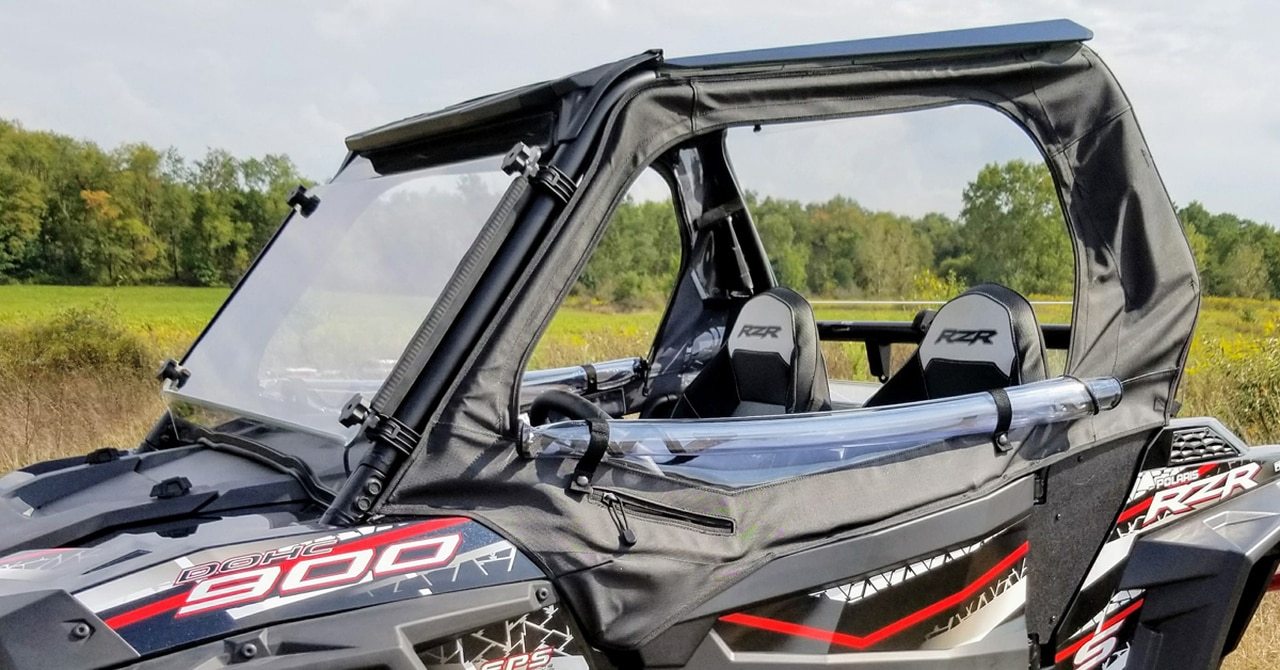 Spike 2015-2019 Polaris RZR 900-S Framed Upper Door Kit | UTV ACCESSORIES - Free shipping