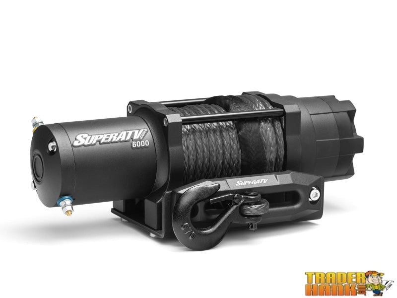 6000 Lb. UTV/ATV Winch (With Wireless Remote & Synthetic Rope) | Free shipping