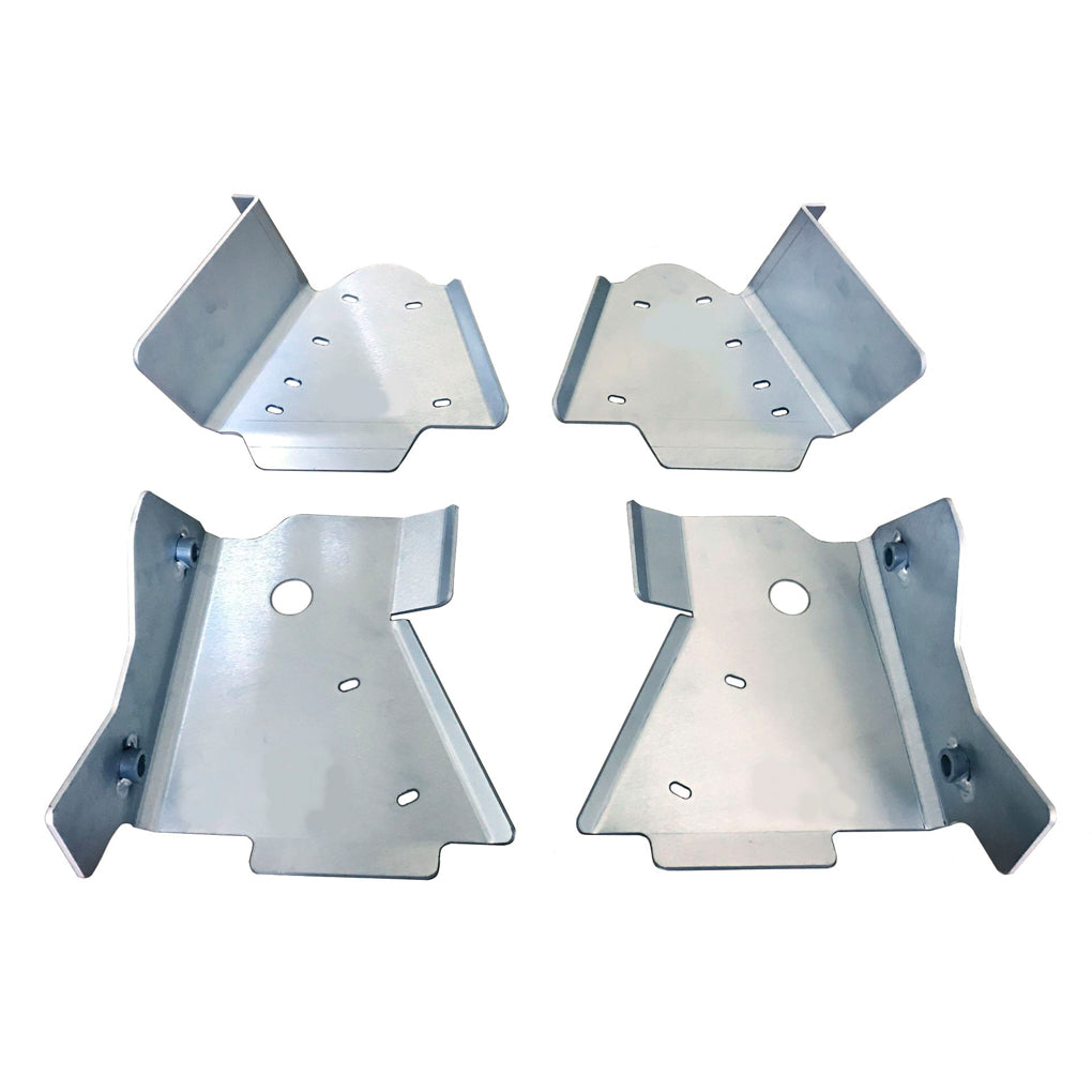 Suzuki King Quad 750 (also 450/500/700) Ricochet 4-Piece Aluminum A-Arm & CV Boot Guard Set