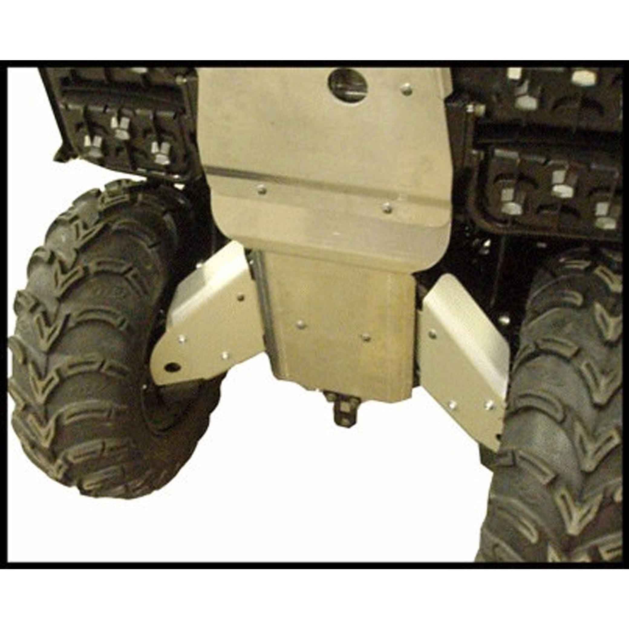 Yamaha Big Bear Straight Axle Model Ricochet 5-Piece Complete Aluminum Skid Plate Set