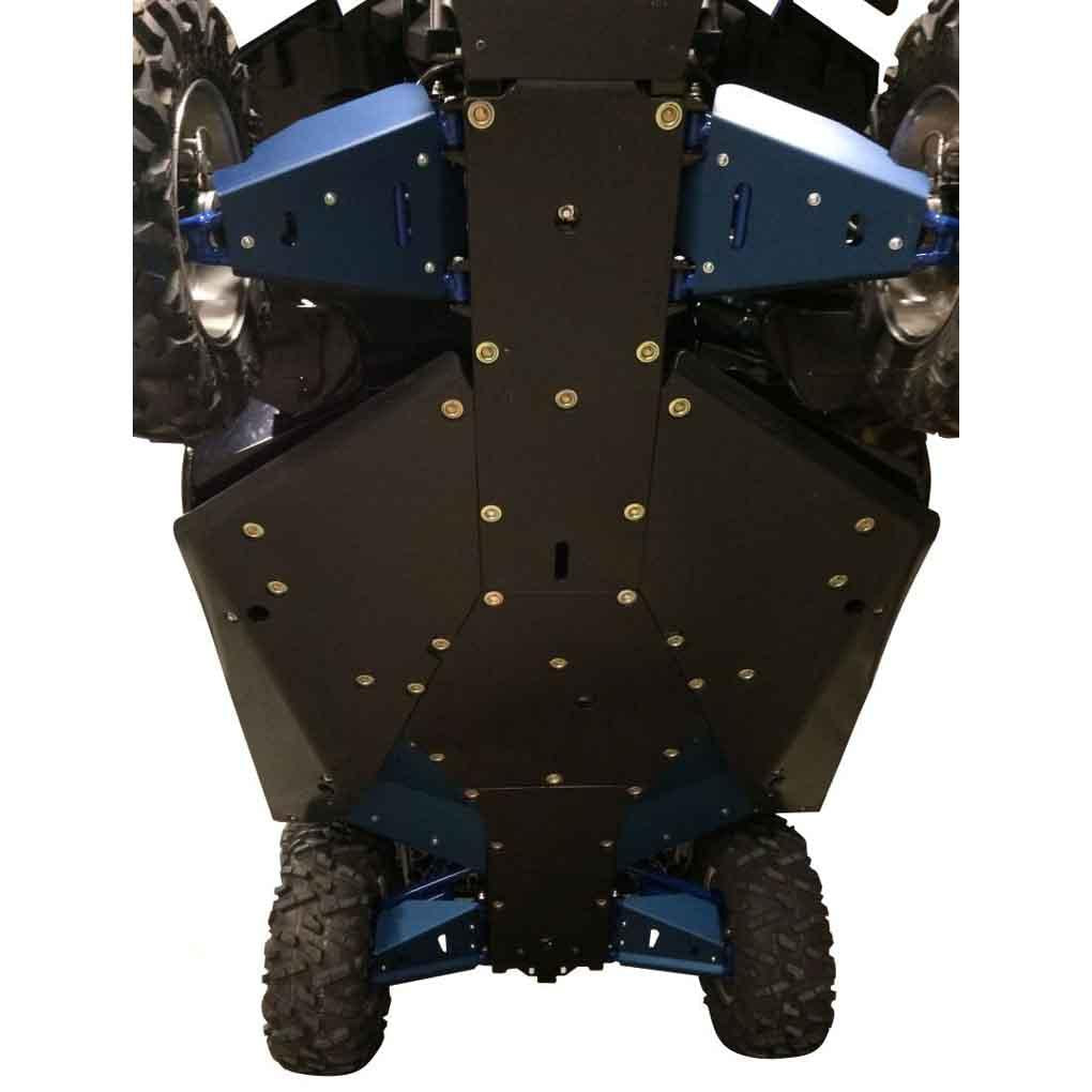 Kawasaki Teryx 800 & Teryx 4 Ricochet 12-Piece Complete Aluminum or UHMW Skid Plate Set