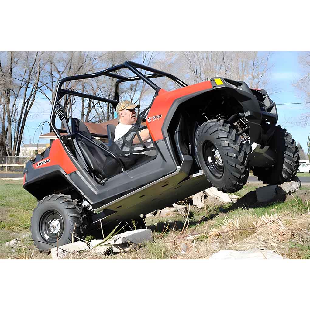 Polaris RZR-S 800 Ricochet 9-Piece Complete Aluminum Skid Plate Set