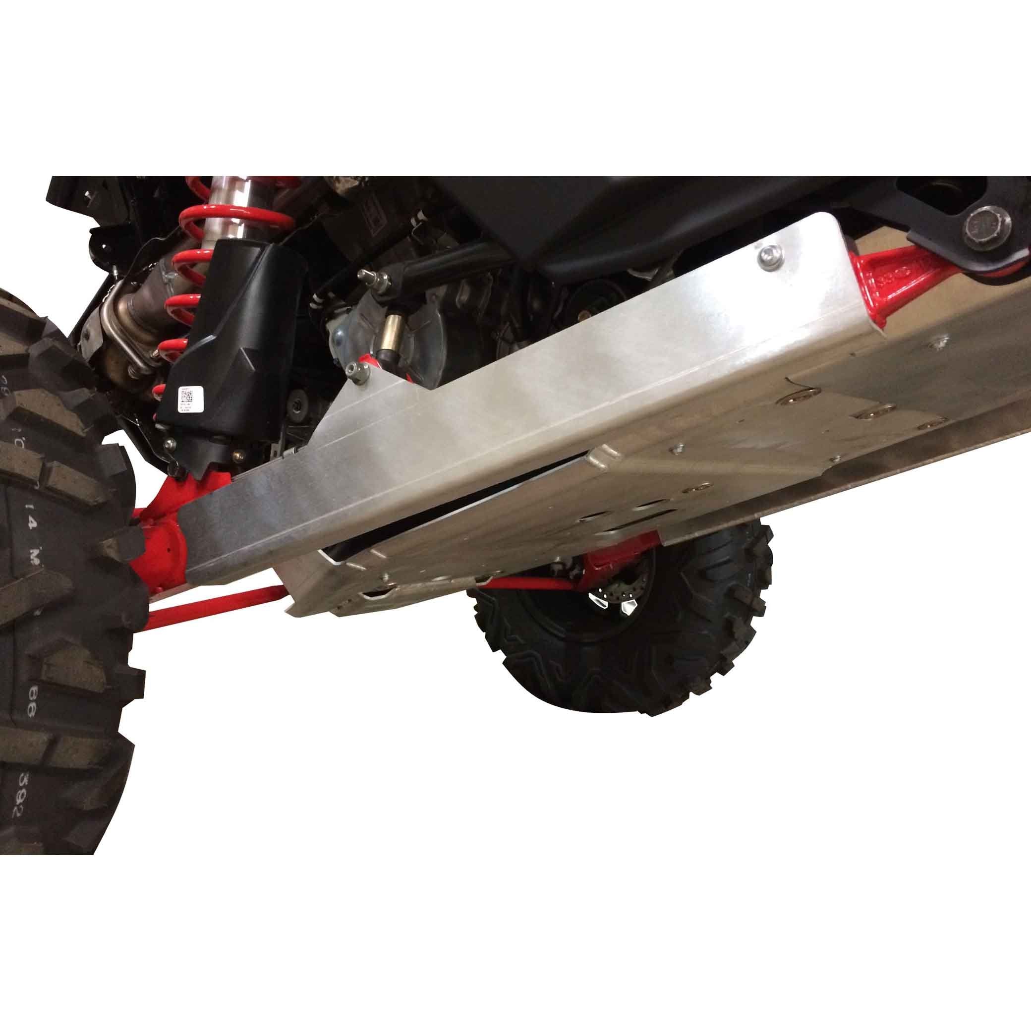 Polaris RZR RS1 Ricochet 8-Piece Complete Aluminum or UHMW Skid Plate Set