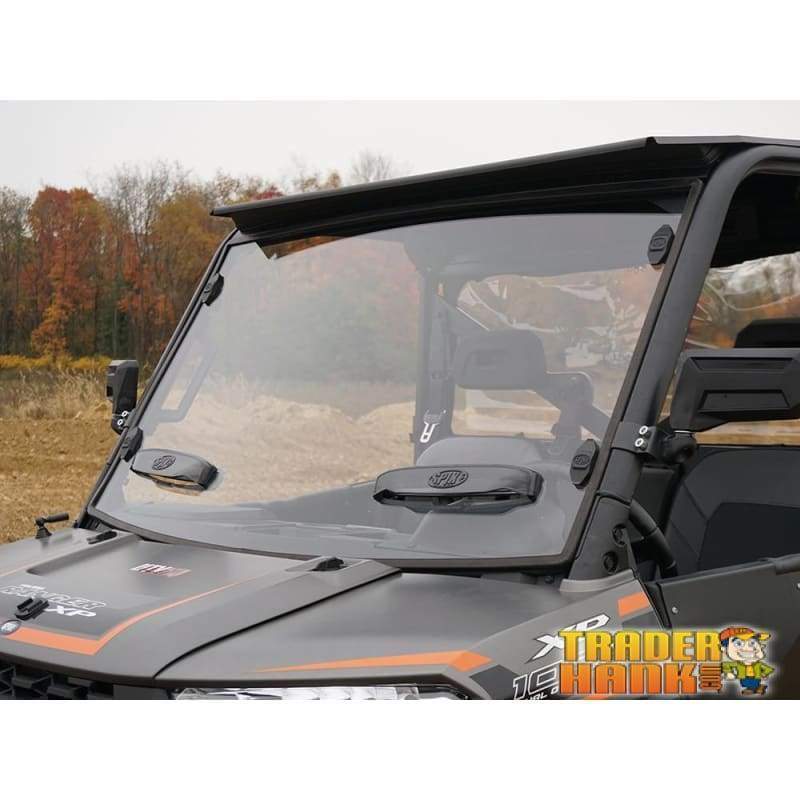 Polaris Ranger XP 900 Venting Windshield With TRR (Tool-Less-Rapid-Release) Mounting System | UTV ACCESSORIES - Free shipping