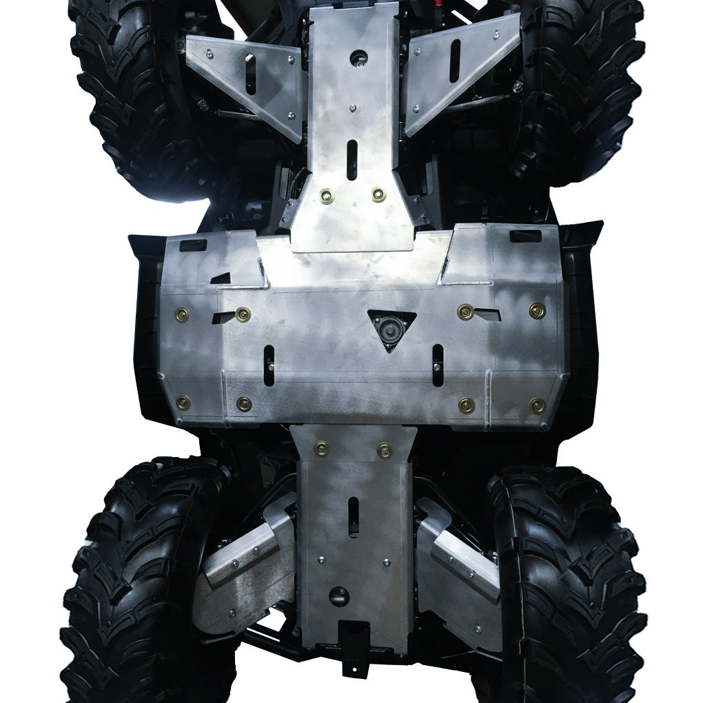 CFMOTO CForce 600 Ricochet 8-Piece Complete Aluminum Skid Plate set