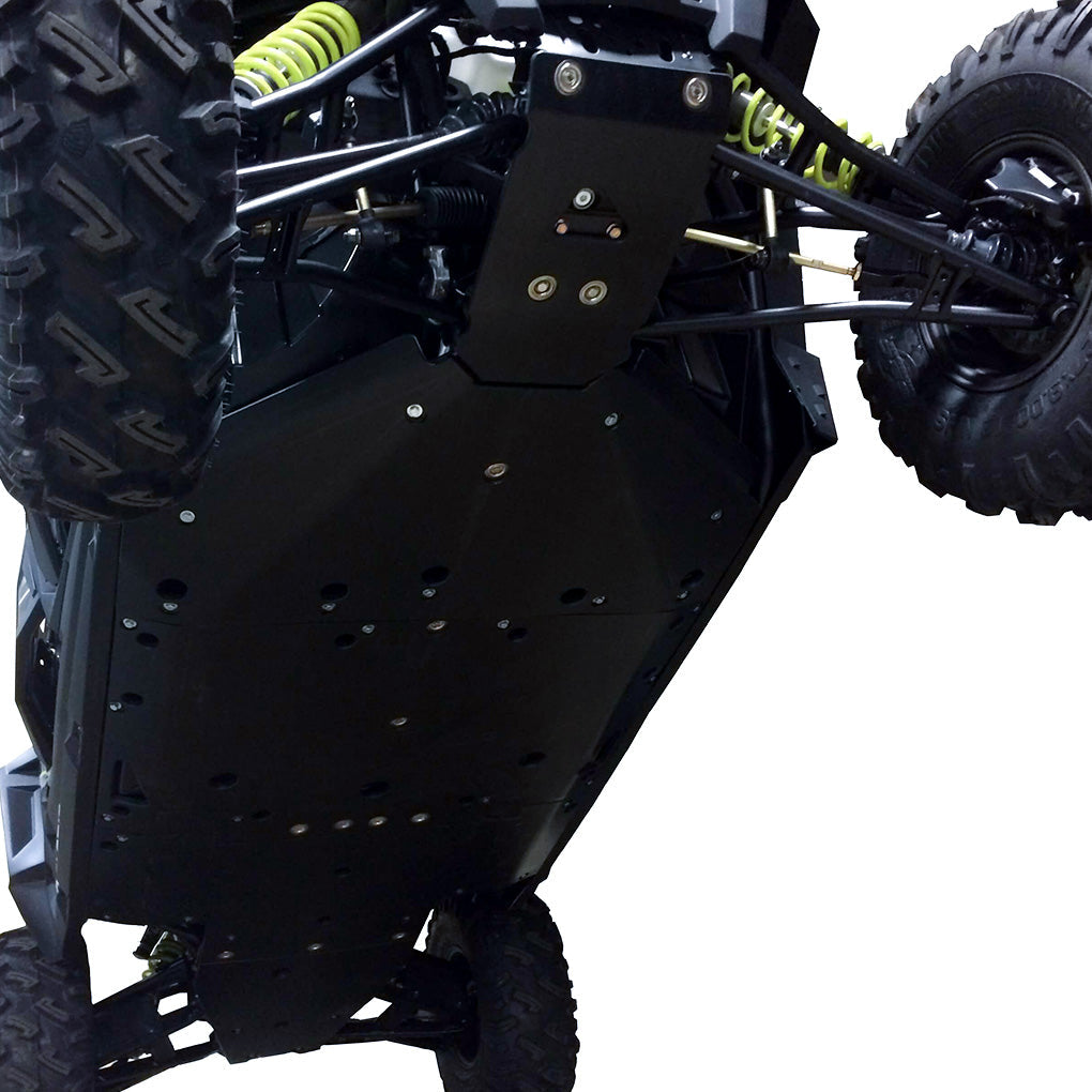 Polaris RZR-4 900 Ricochet 11-Piece Complete Aluminum or UHMW Skid Plate Set