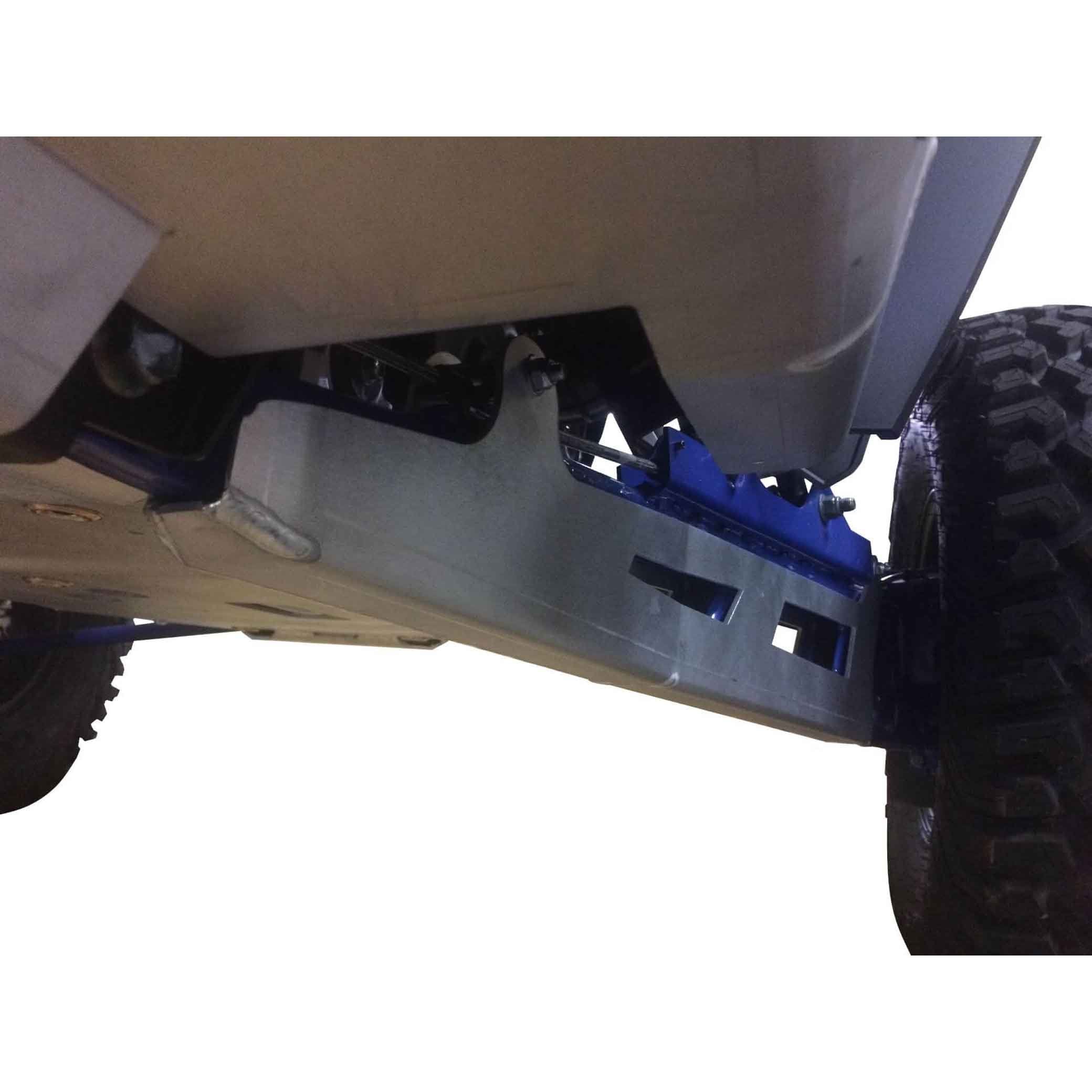 Polaris RZR XP Turbo S Ricochet 10-Piece Complete Aluminum or UHMW Skid Plate Set