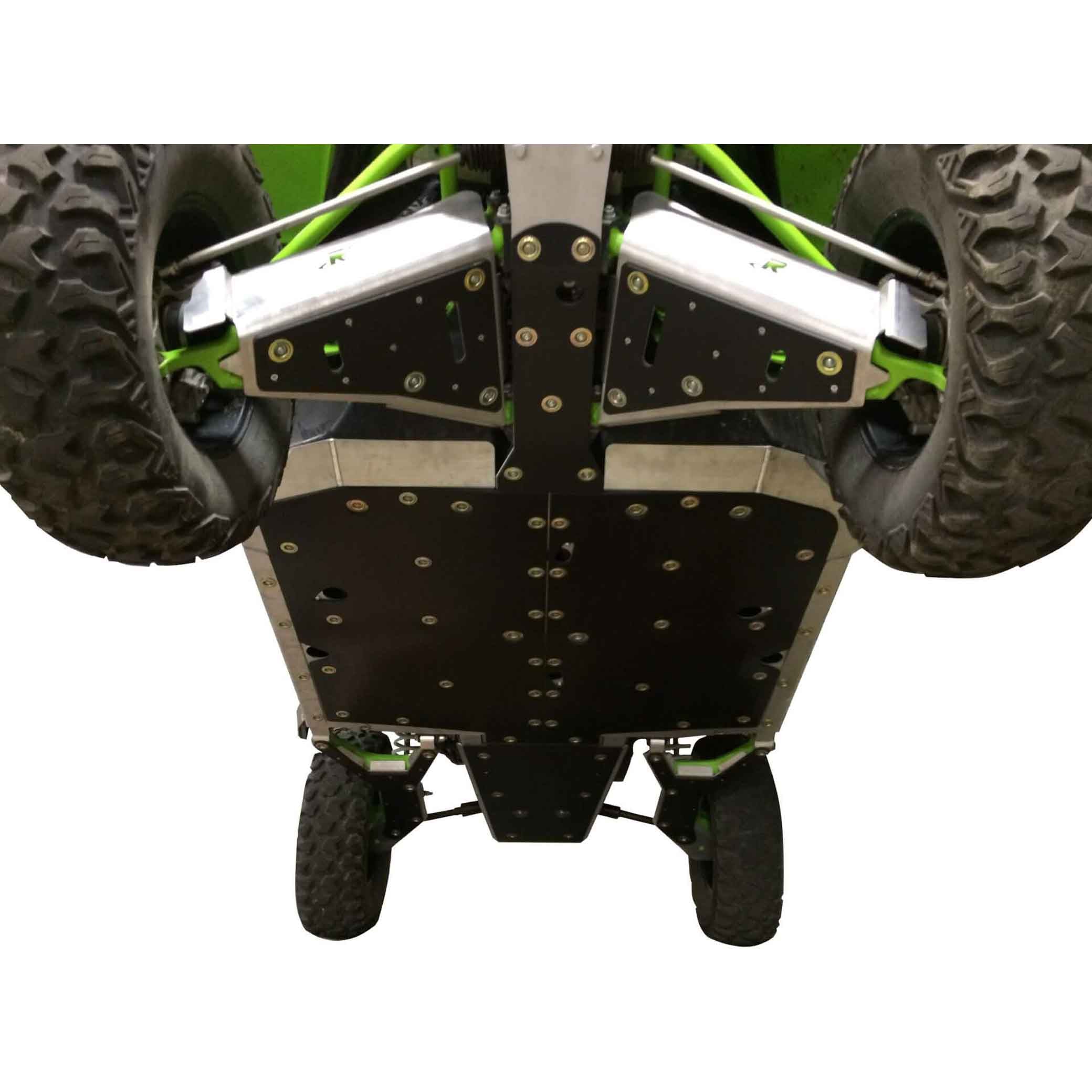 Textron Wildcat XX Ricochet 10-Piece Complete Aluminum Skid Plate Set