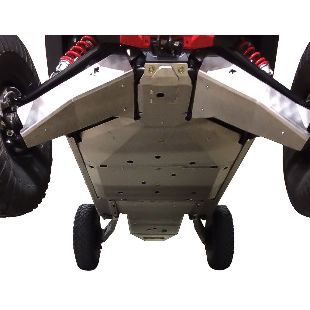 Polaris RZR XP-4 Turbo S Ricochet 11-Piece Complete Aluminum or UHMW Skid Plate Set