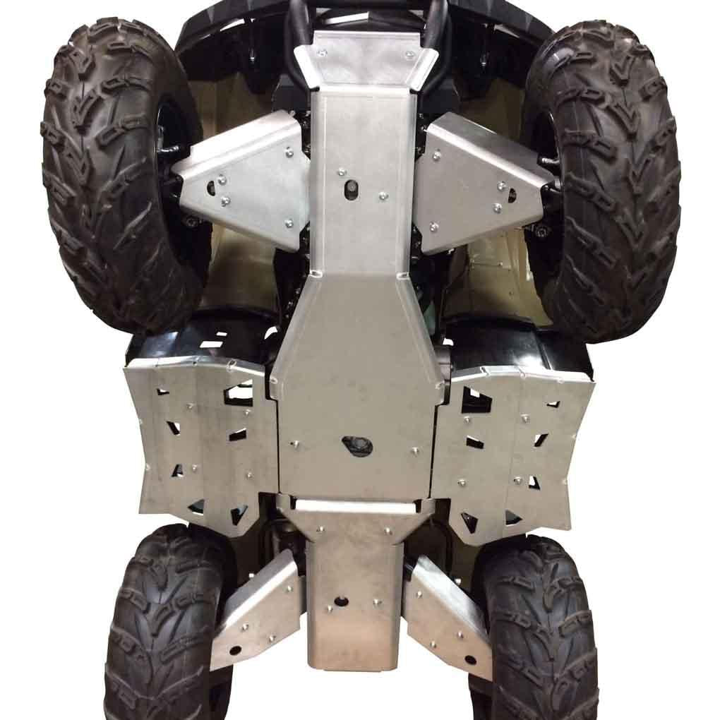 Yamaha Grizzly / Kodiak / Bruin Ricochet 4-Piece Complete Aluminum Skid Plate Set