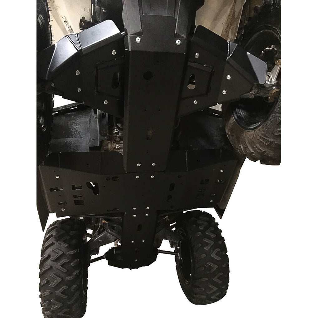 Can-Am Outlander 570 MAX/DPS Ricochet 8-Piece Complete Aluminum Skid Plate Set