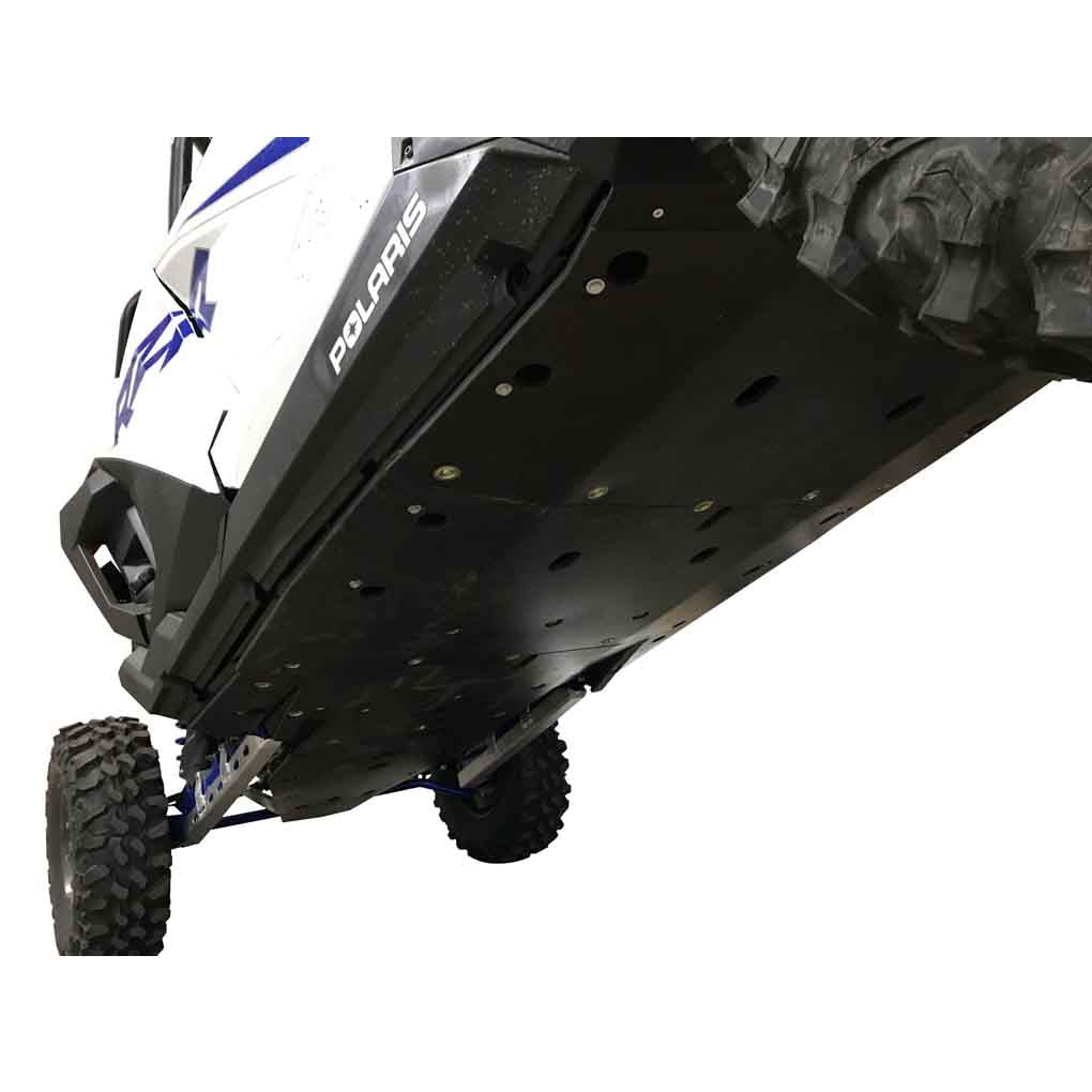 Polaris RZR XP Pro 4 Ricochet 7-Piece Aluminum or 9-Piece UHMW Frame and Rock Slider Skid Plate Set
