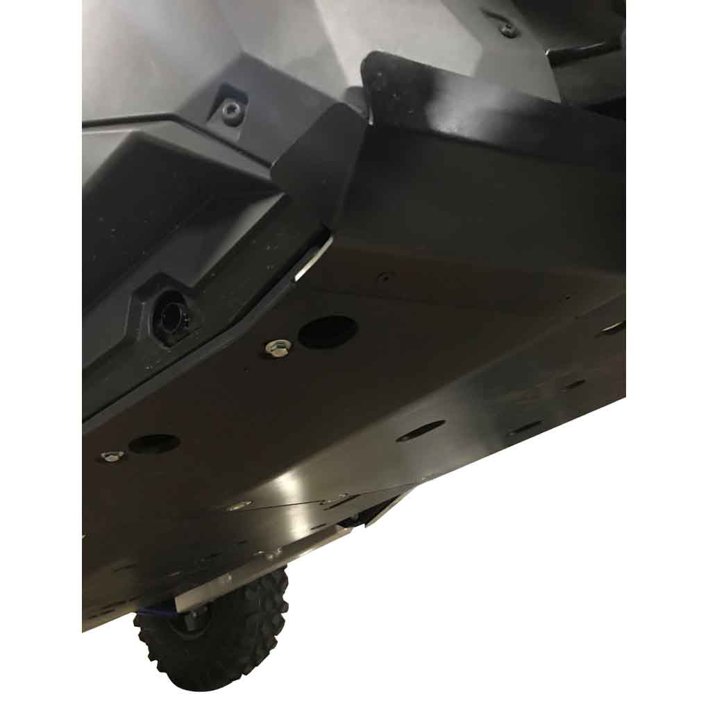 Polaris RZR XP Pro Ricochet 10-Piece Complete Aluminum or UHMW Skid Plate Set