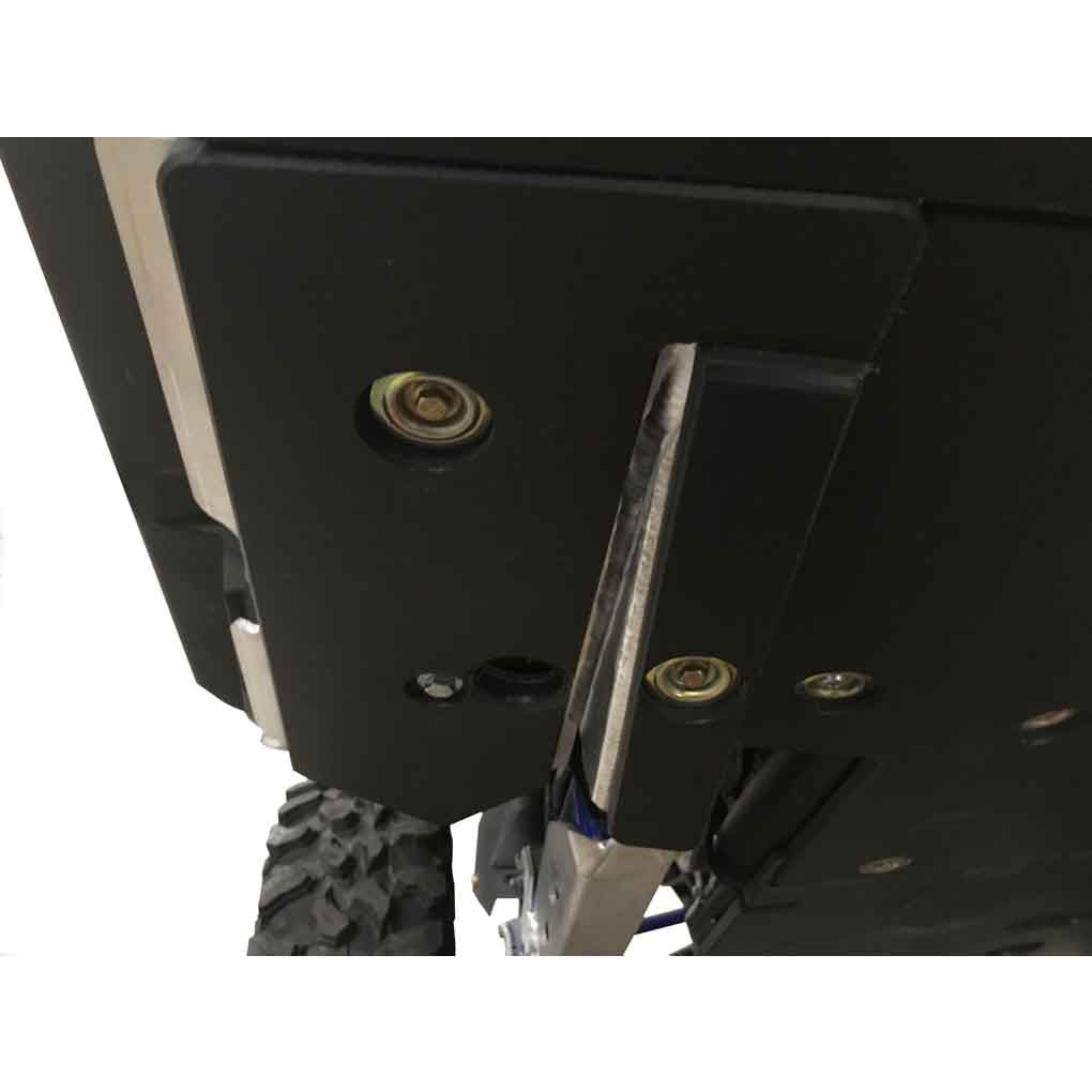 Polaris RZR XP Pro Ricochet 10-Piece Complete Aluminum or UHMW Skid Plate Set