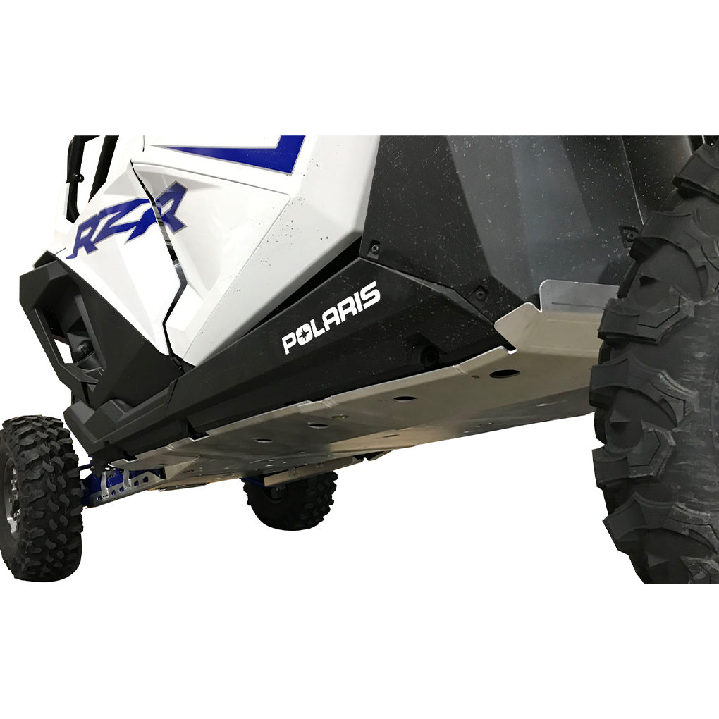 Polaris RZR XP Pro 4 Ricochet 7-Piece Aluminum or 9-Piece UHMW Frame and Rock Slider Skid Plate Set