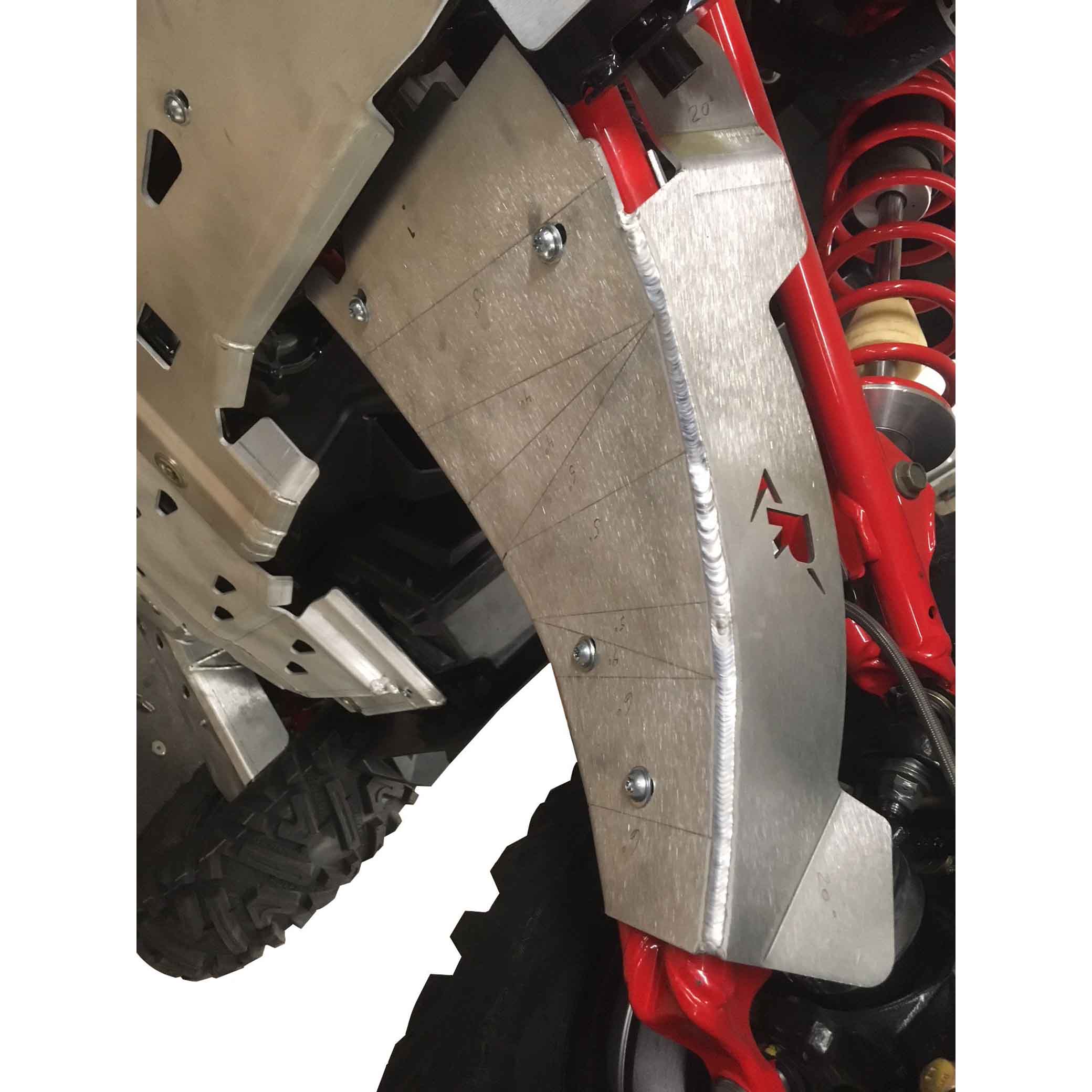 Polaris 1000 Scrambler S Ricochet 4-Piece Aluminum A-Arm & CV Boot Guard Set