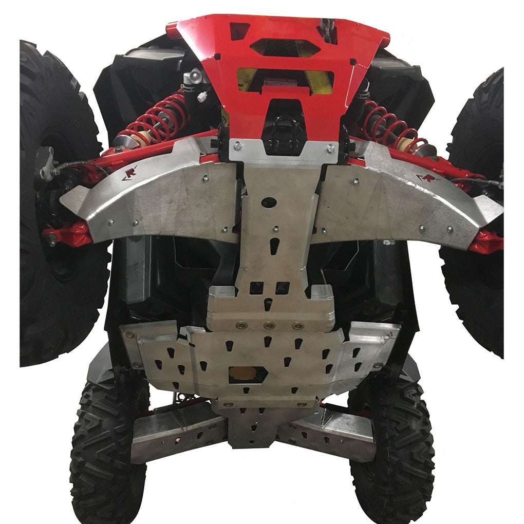 Polaris 1000 Scrambler S Ricochet 7-Piece Complete Aluminum Skid Plate Set