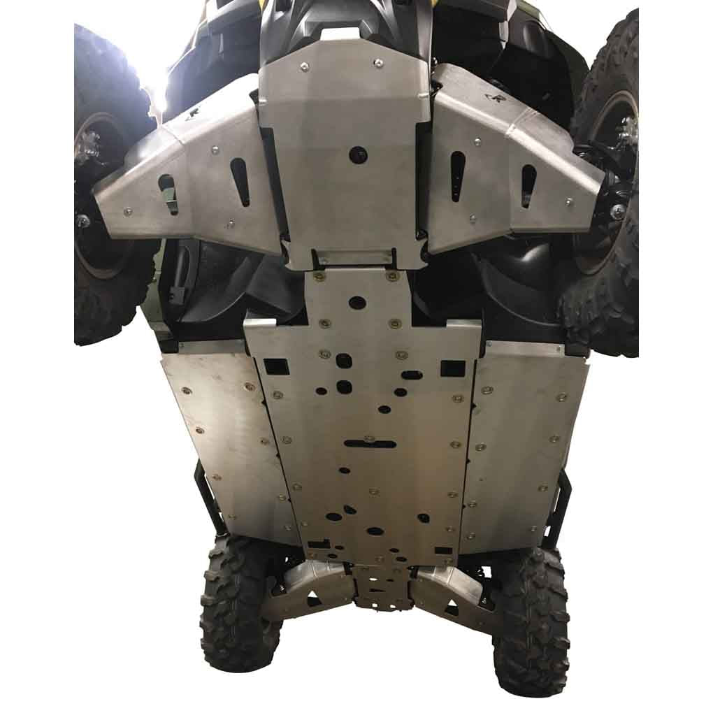 Yamaha Wolverine R Max 4 Ricochet 9-Piece Complete Aluminum Skid Plate Set