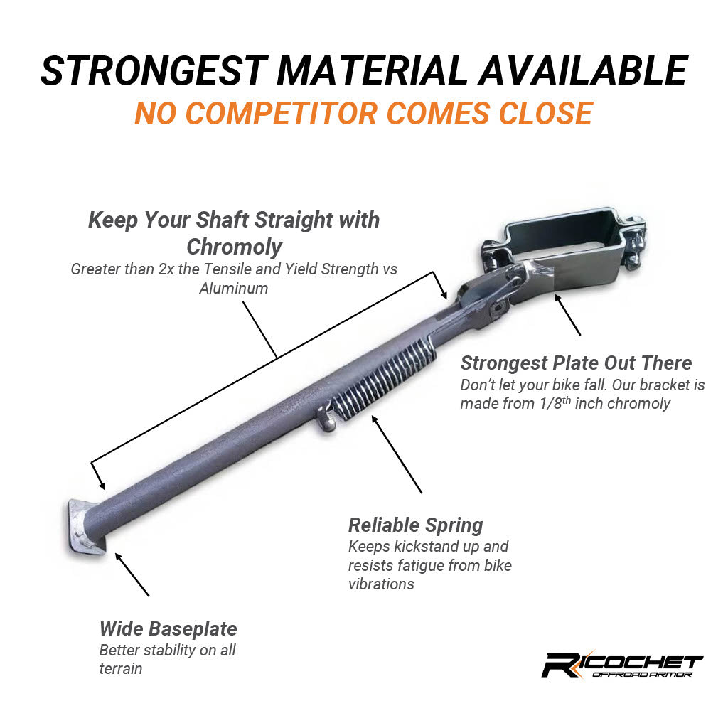 Honda CR80 Expert Ricochet Clamp-On Kick Stand