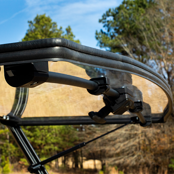 Can Am Defender Velocity Flip Up Front Windshield - Hard Coated