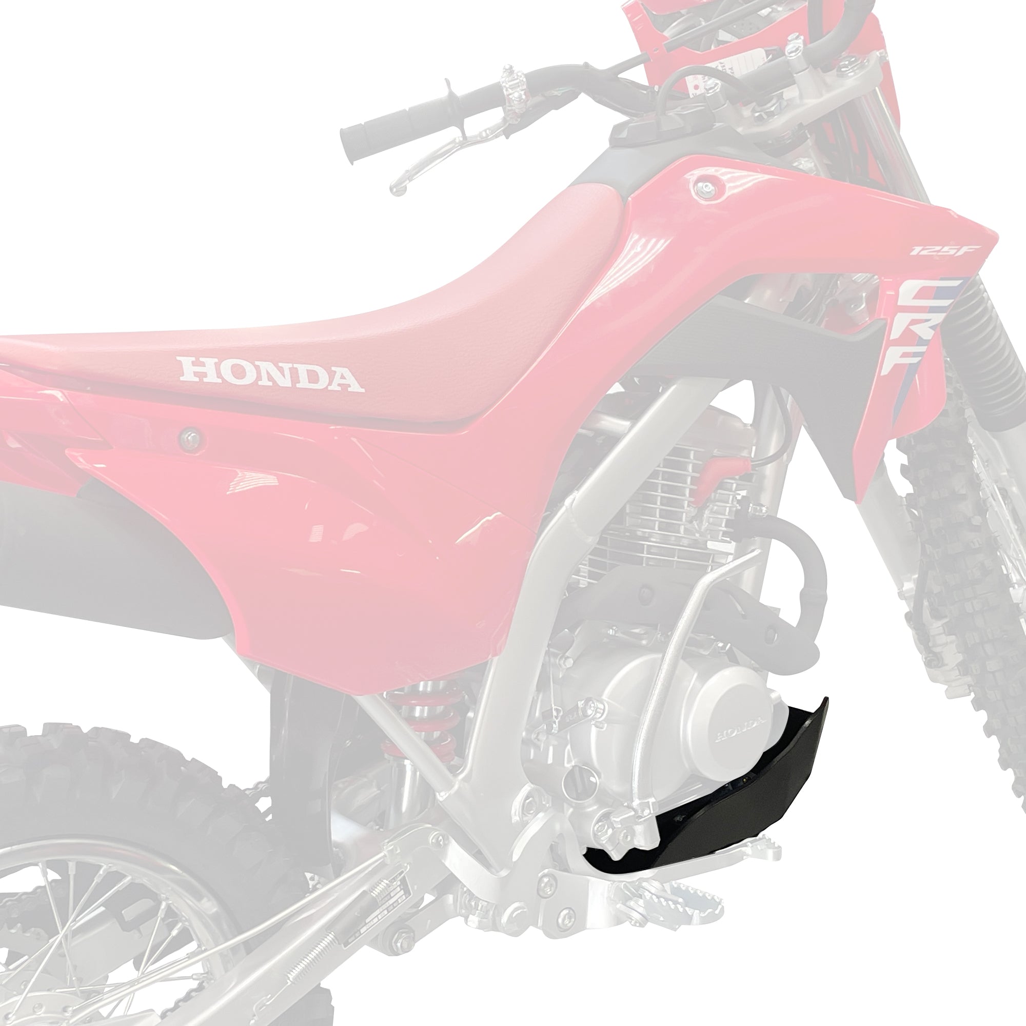 Honda CRF125F Ricochet Aluminum Skid Plate