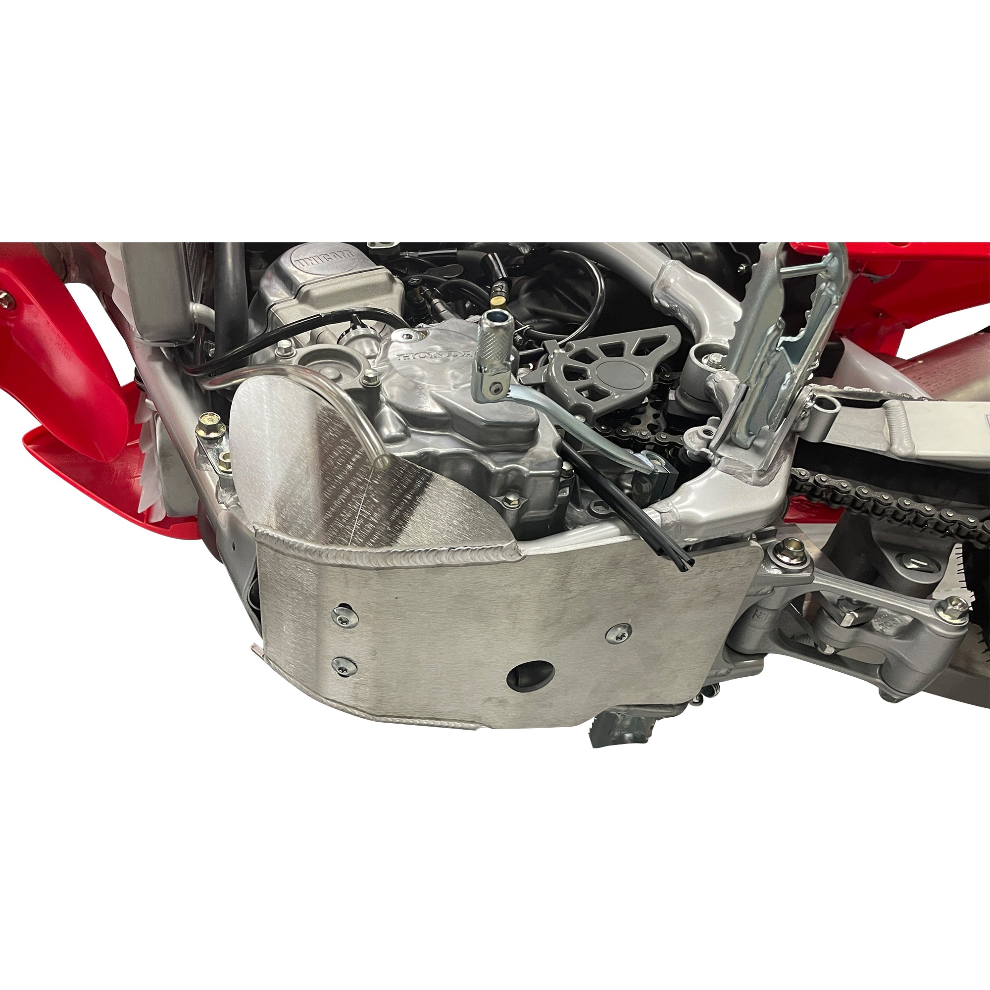 Honda CRF150R Ricochet Aluminum Skid Plate