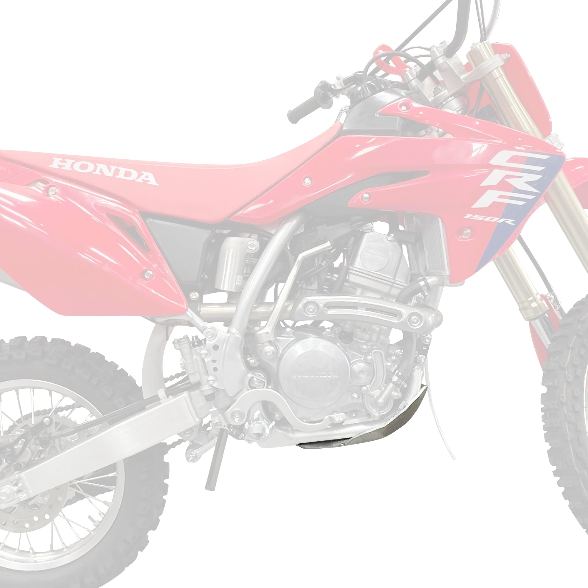 Honda CRF150R Ricochet Aluminum Skid Plate