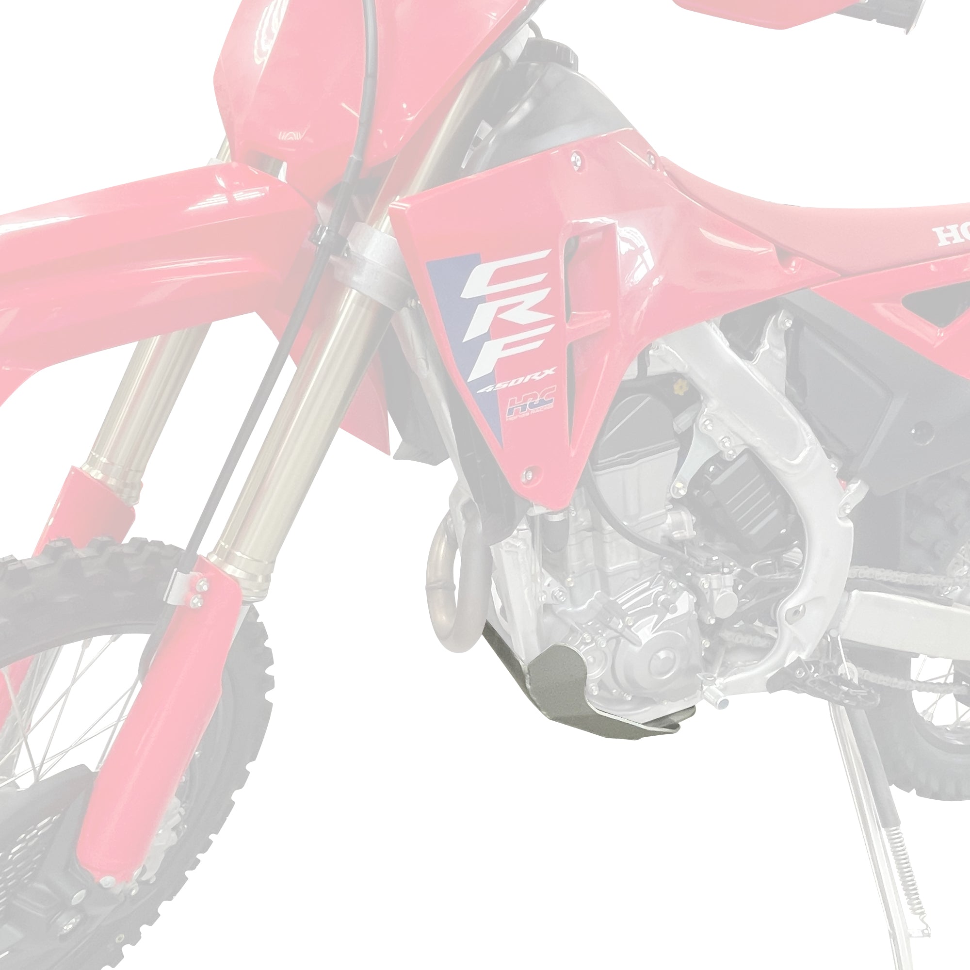 Honda CRF450RX Ricochet Aluminum Skid Plate