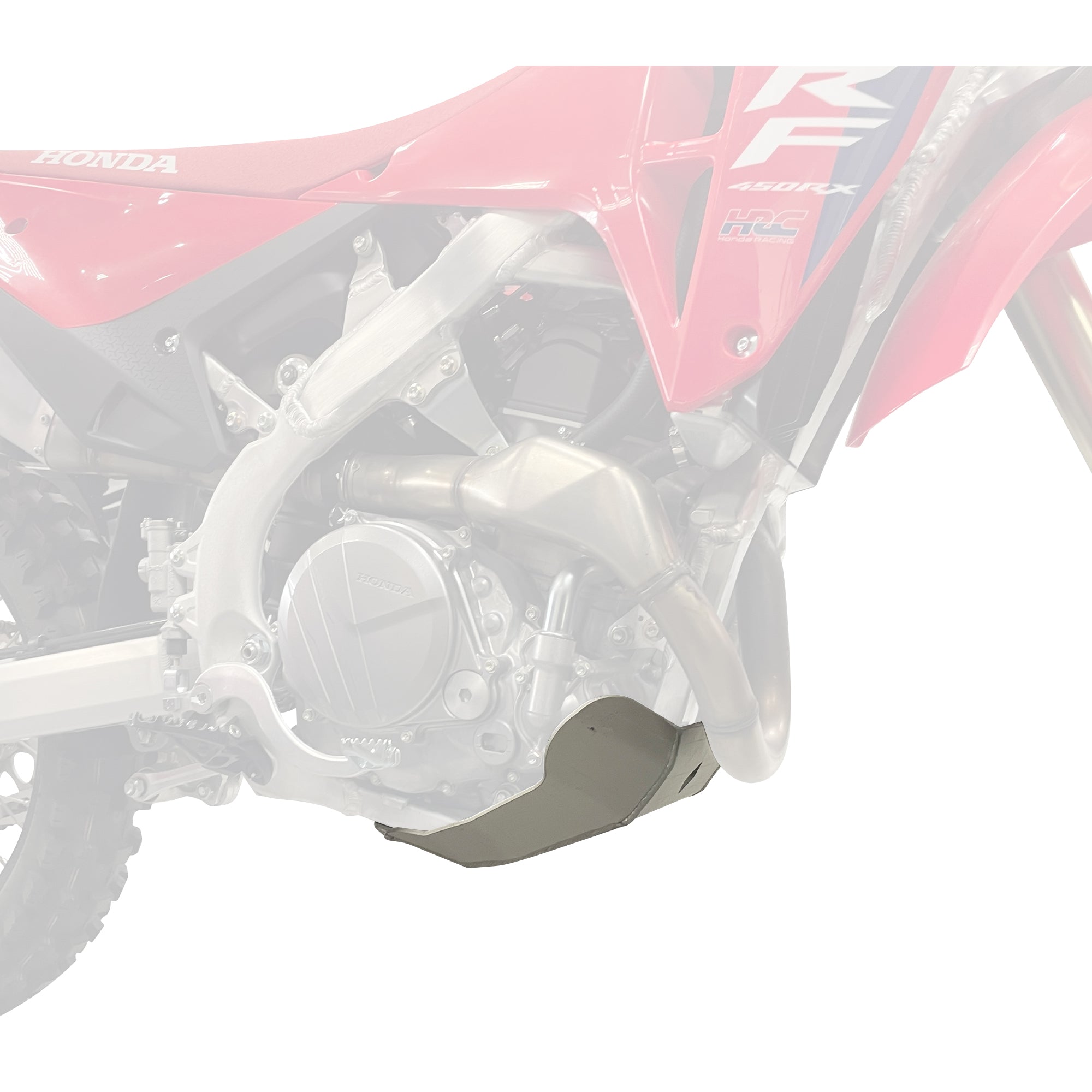 Honda CRF450RX Ricochet Aluminum Skid Plate