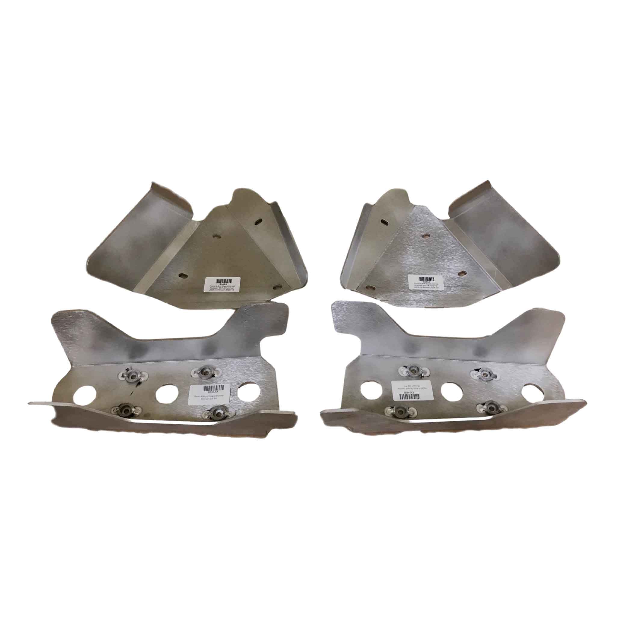 Honda TRX650 Rincon Ricochet 7-Piece Complete Aluminum Skid Plate Set