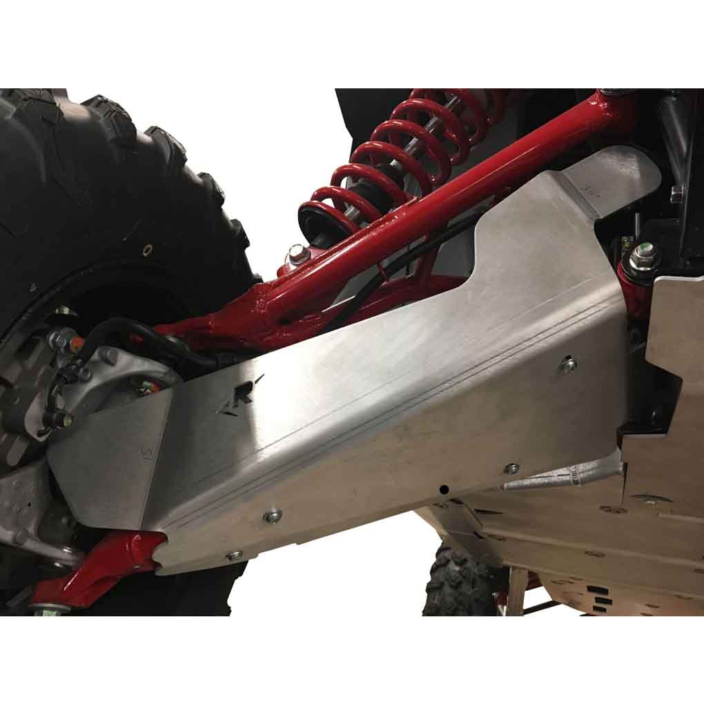 Honda Talon 1000R Ricochet 10-Piece Complete Aluminum or UHMW Skid Plate Set