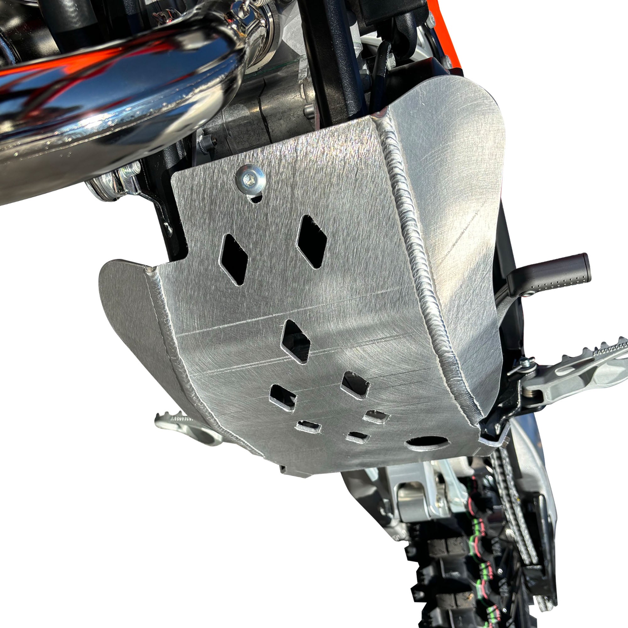 Husqvarna TE125 & TC125 Ricochet Aluminum Skid Plate