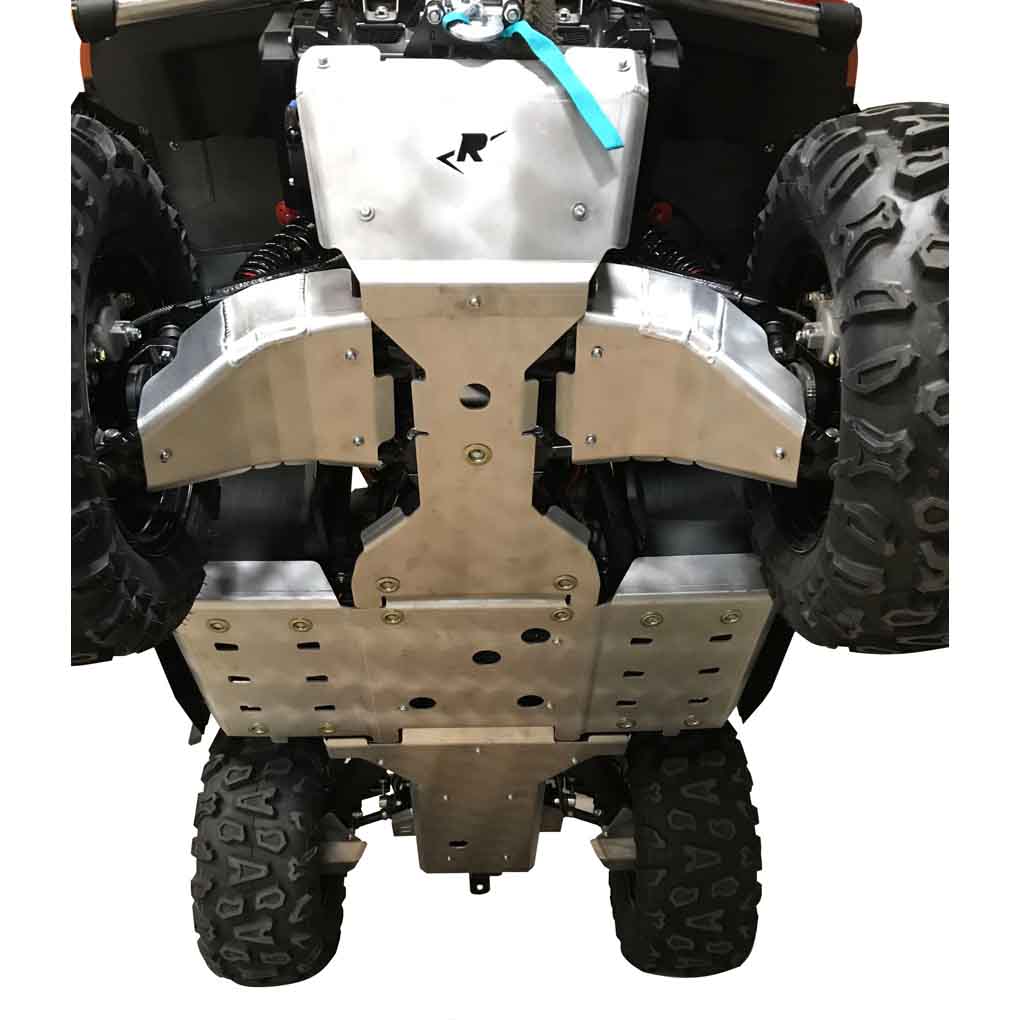 CFMOTO CForce 800 XC Ricochet 8-Piece Complete Aluminum Skid Plate set