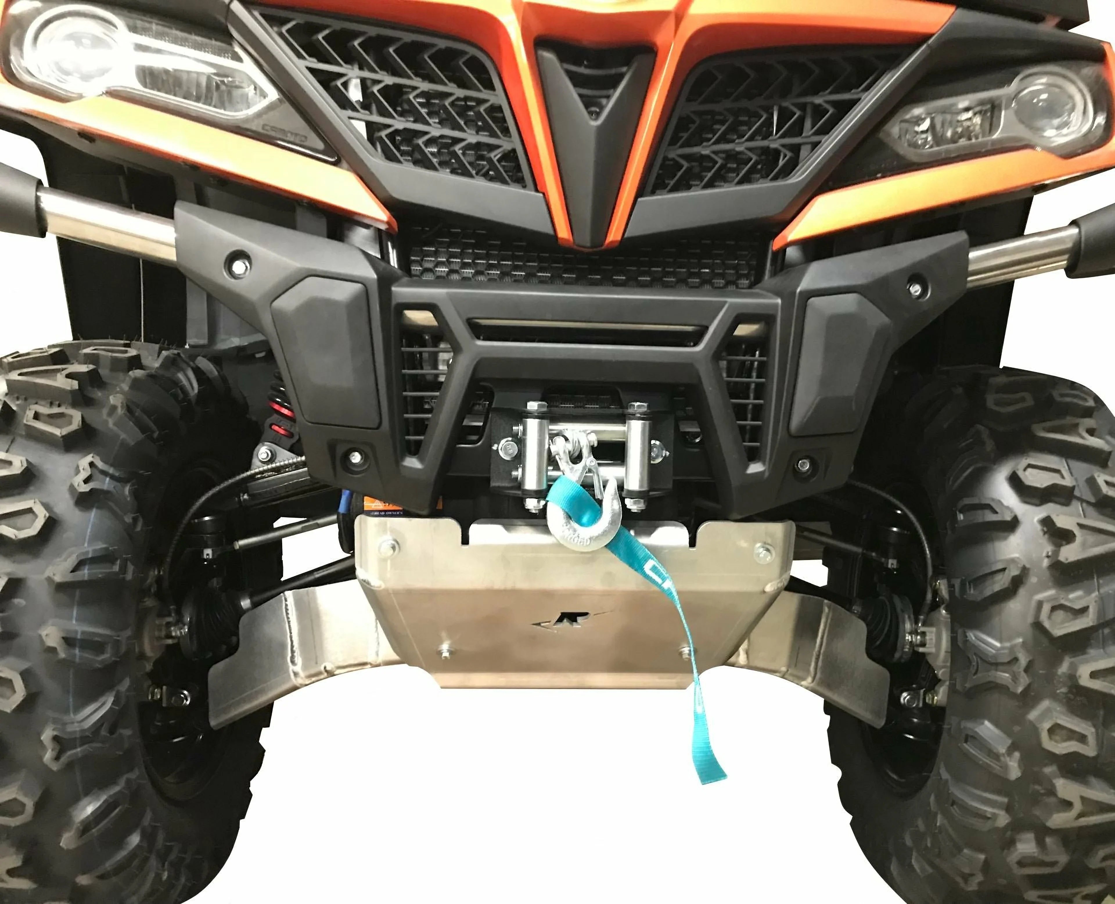 CFMOTO CForce 800 XC Ricochet 8-Piece Complete Aluminum Skid Plate set